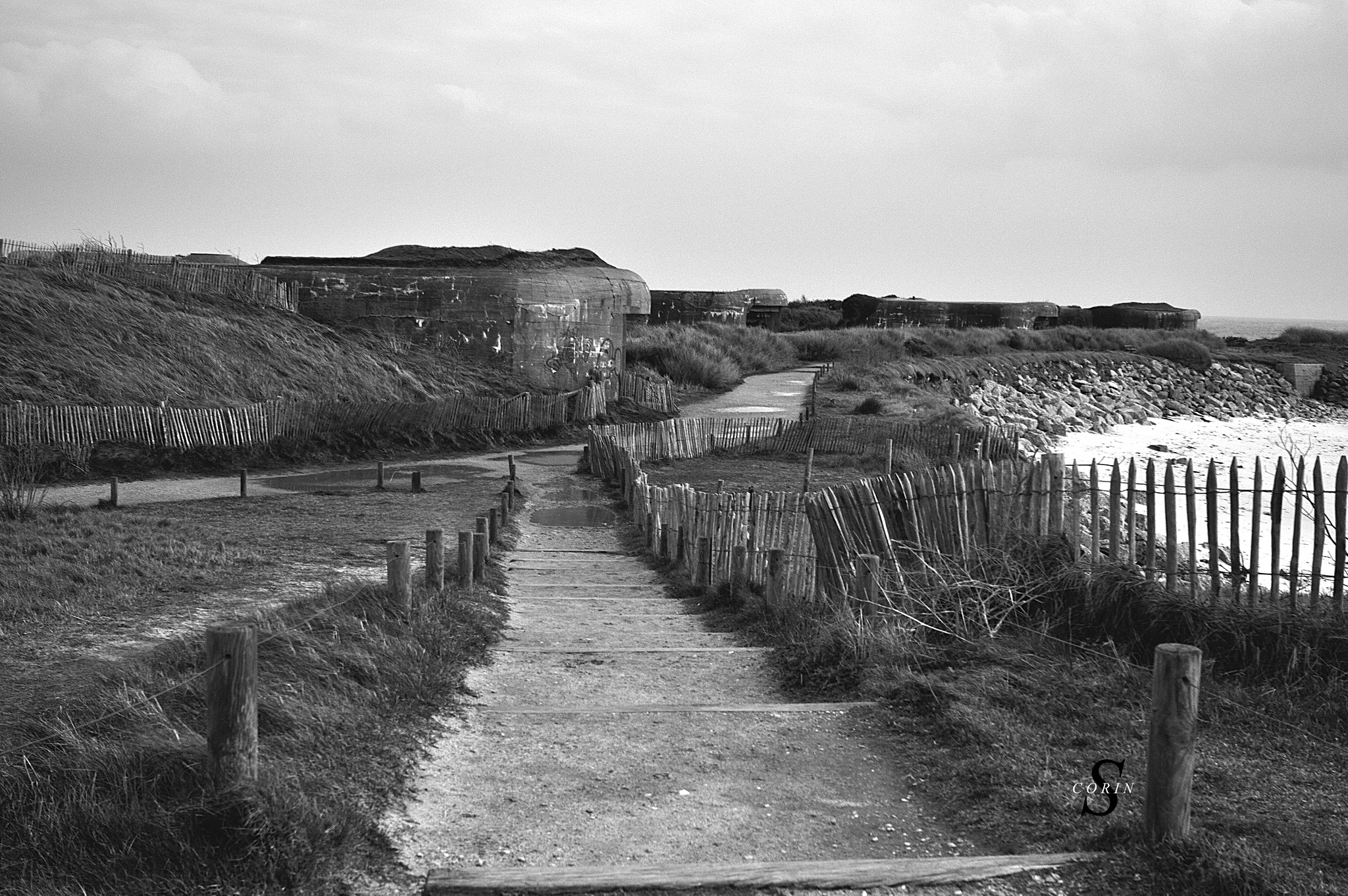 Nikon D3200 sample photo. Mur de l'atlantique photo corin sylvain photography