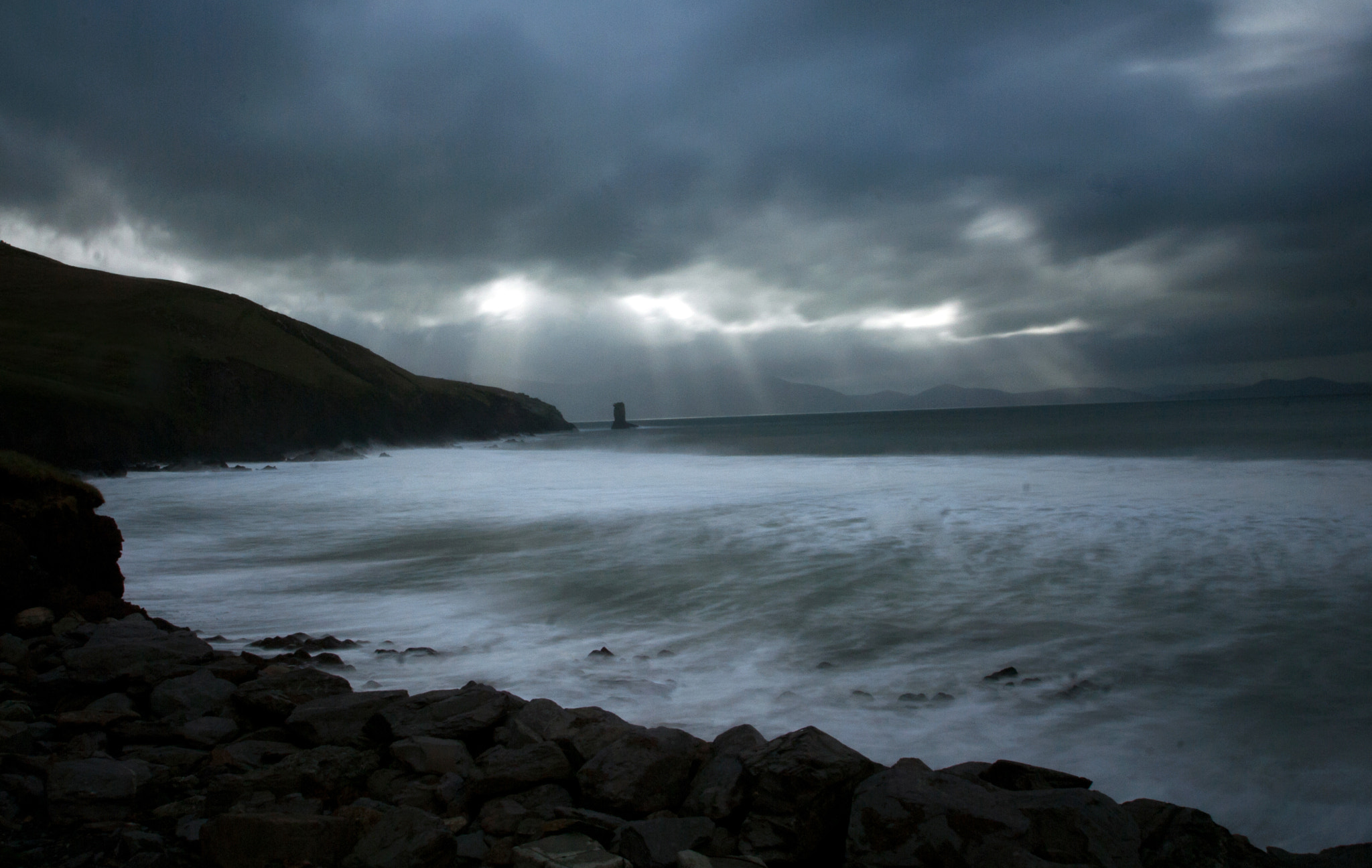 Nikon D200 sample photo. Sea stack photography