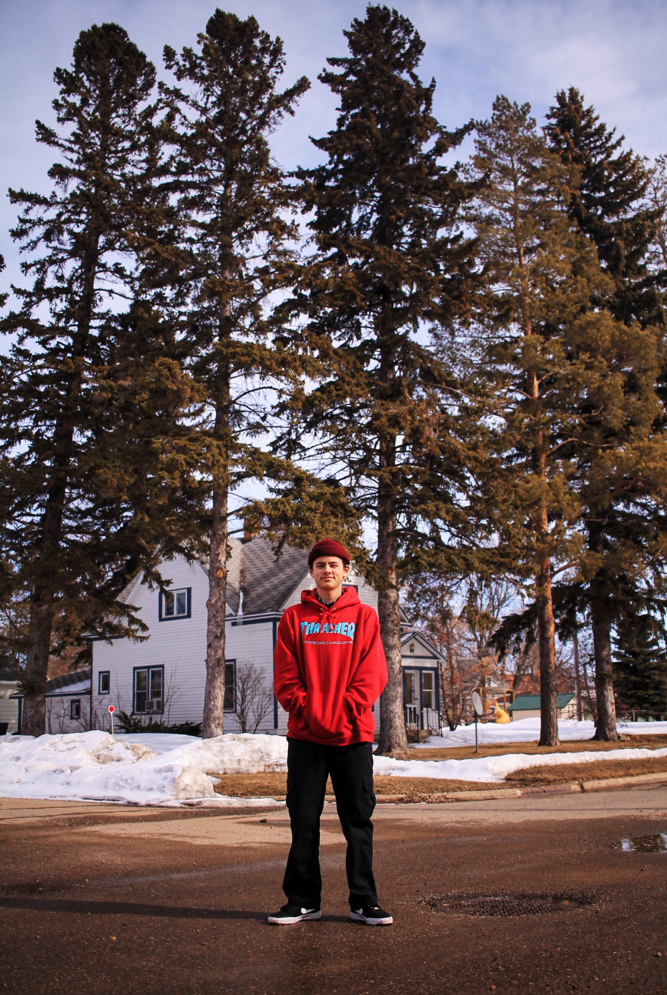 Canon EF-S 24mm F2.8 STM sample photo. North dakota trees photography