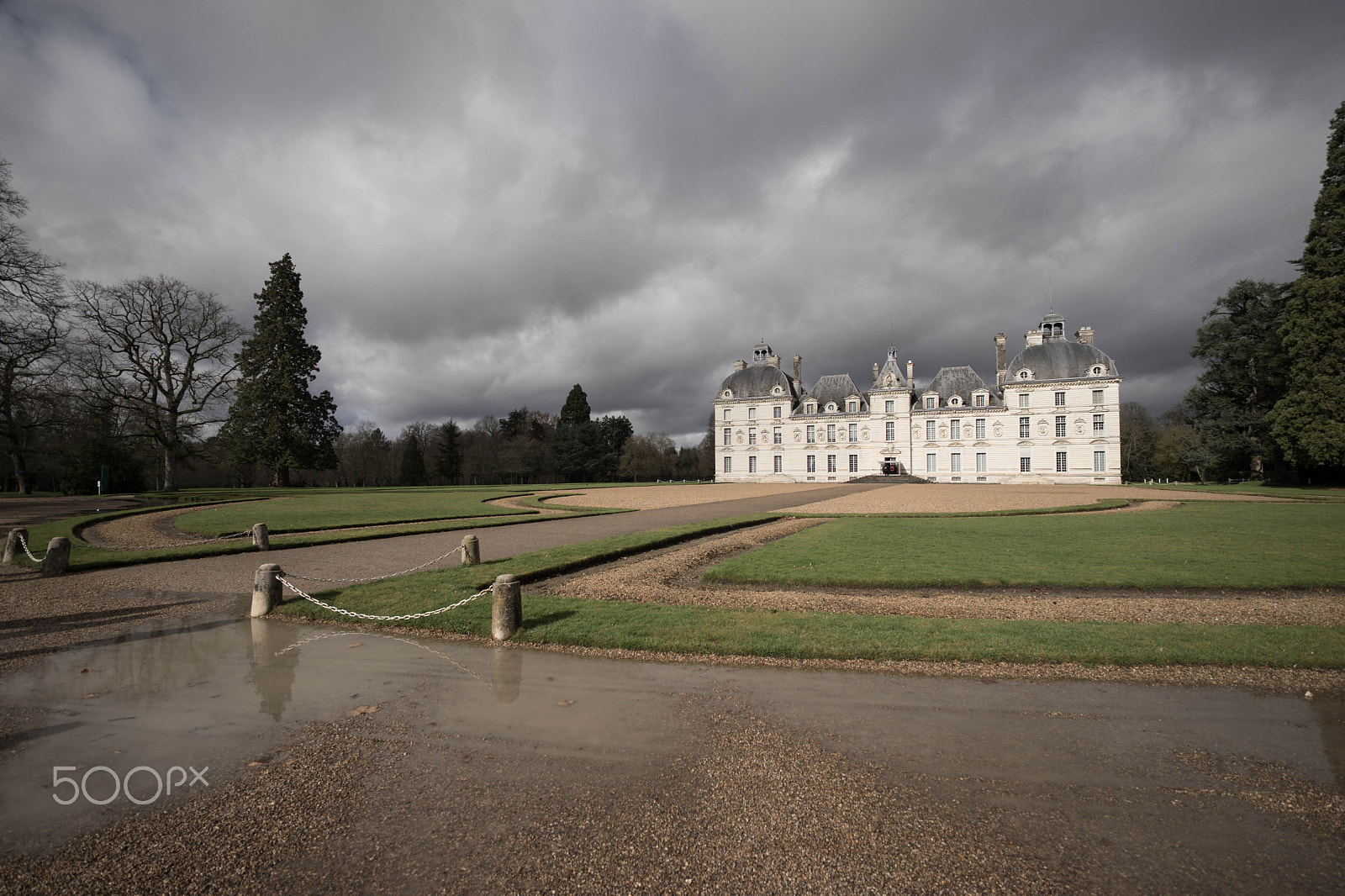 Sony a7 + E 15mm F4.5 sample photo. Chäteau de cheverny (moulinsart) photography