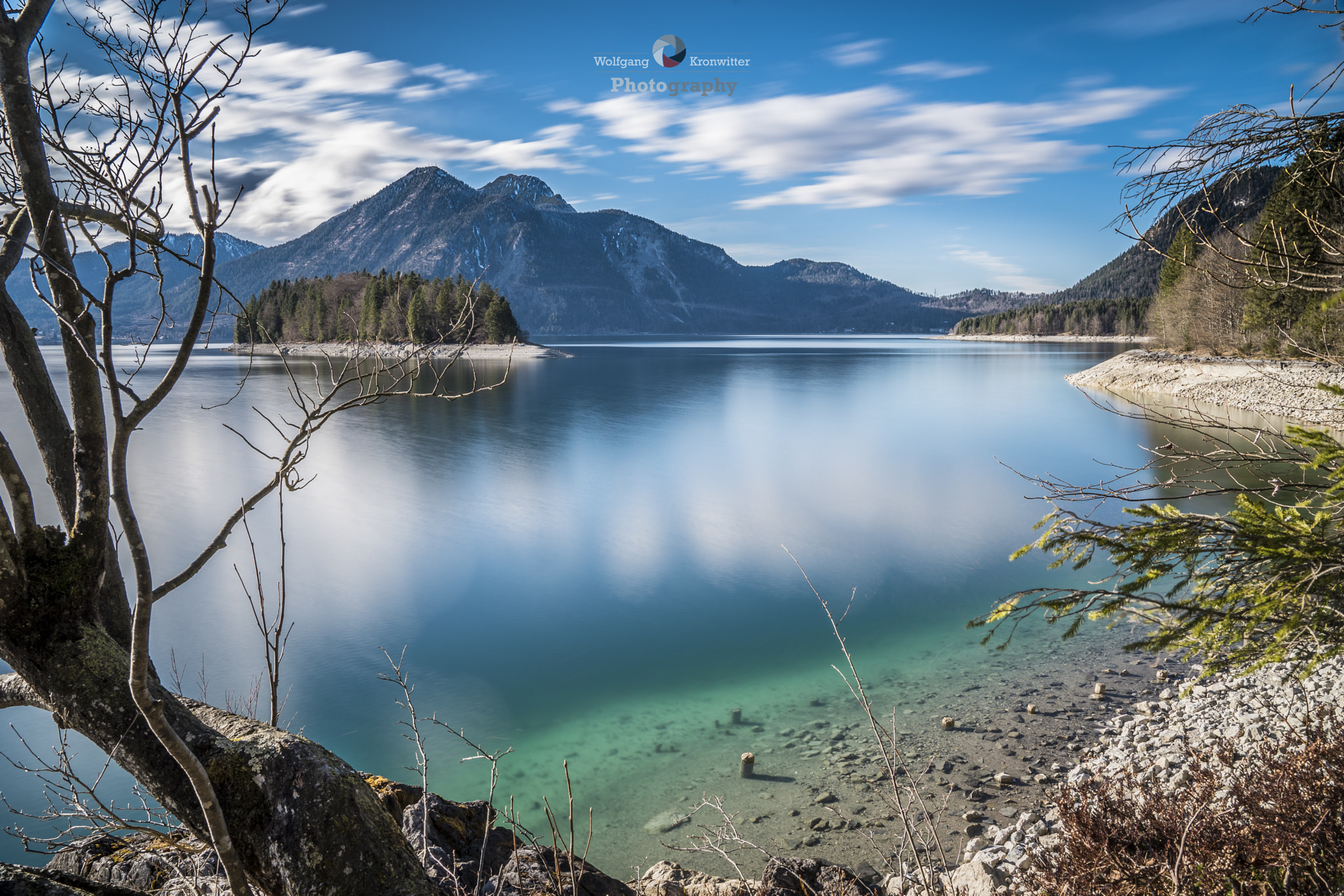 Sony a7 II + Sony FE 24-70mm F2.8 GM sample photo. Clear mountain lake in bavaria photography