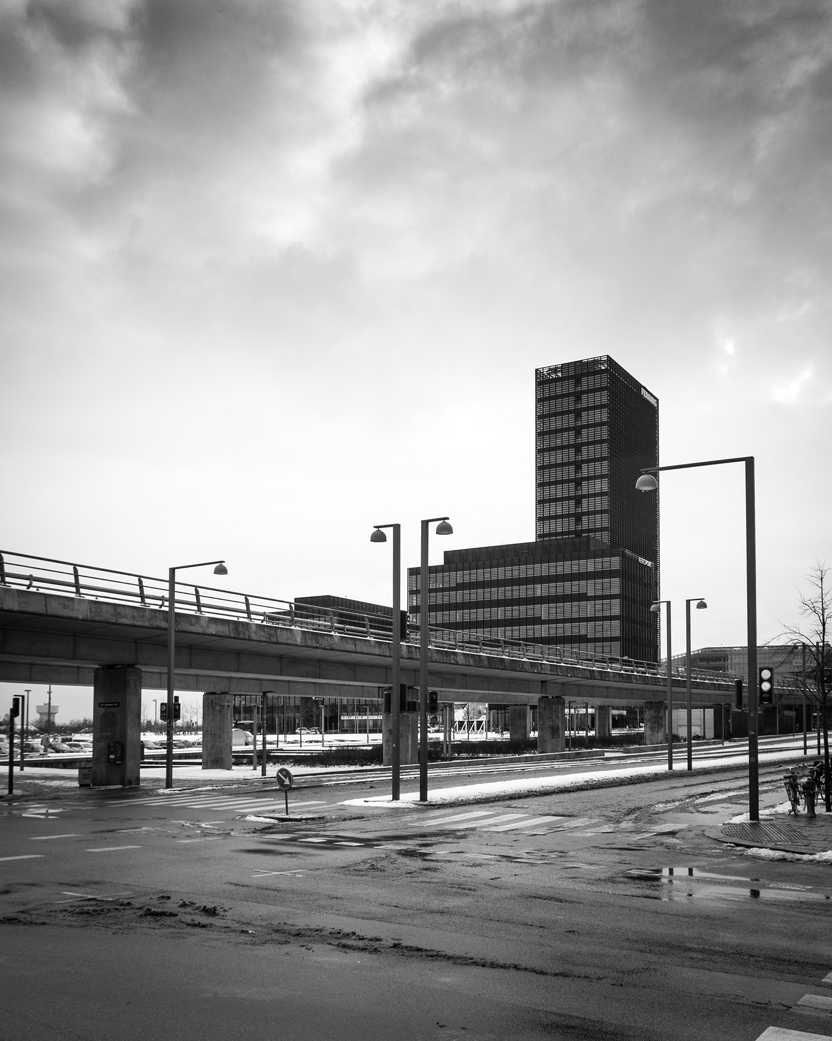 Nikon D300 sample photo. Ørestad - copenhagen photography