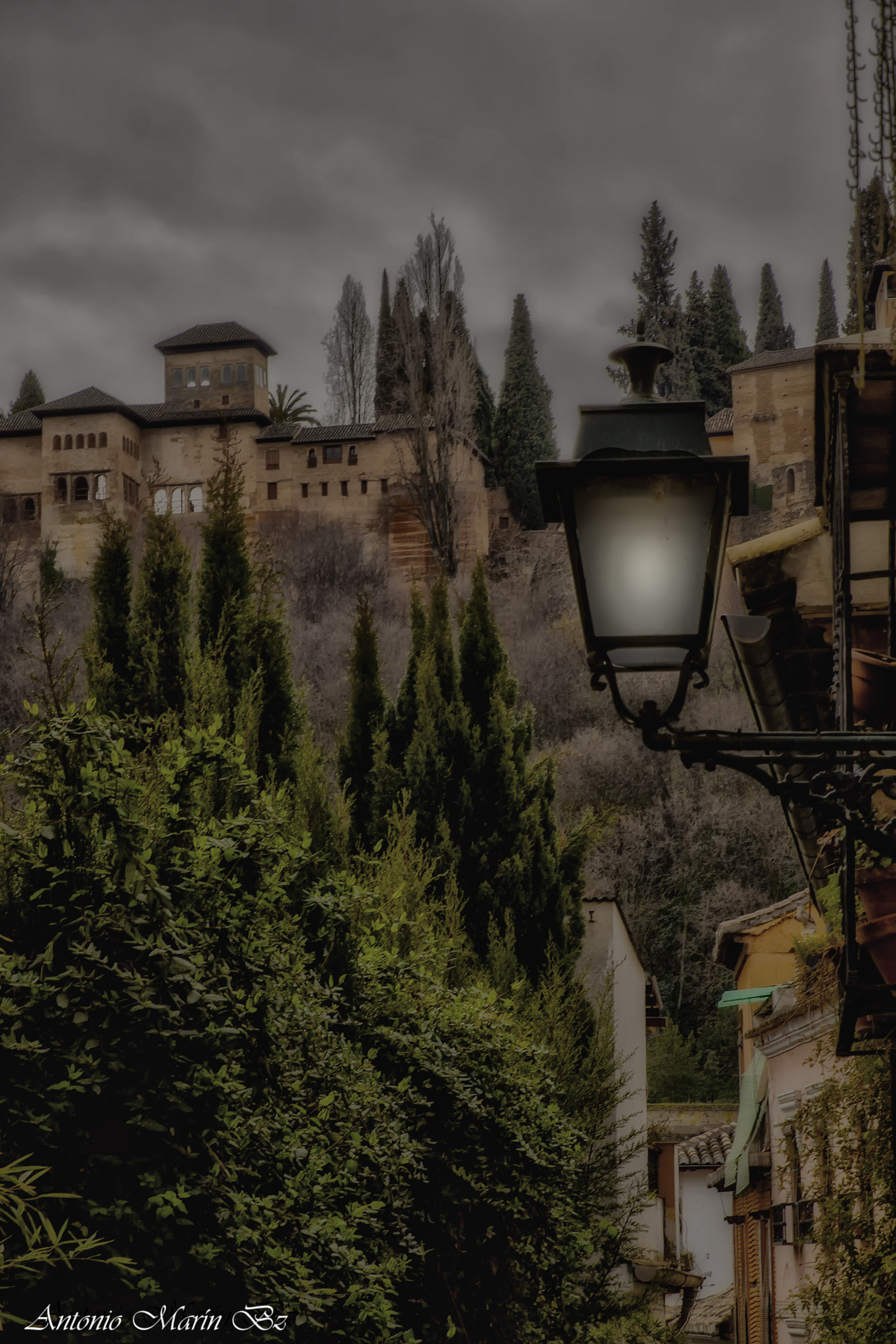 Canon EOS 50D + Sigma 24-70mm F2.8 EX DG Macro sample photo. Alhambra vista desde el albaicin (granada - españa) photography