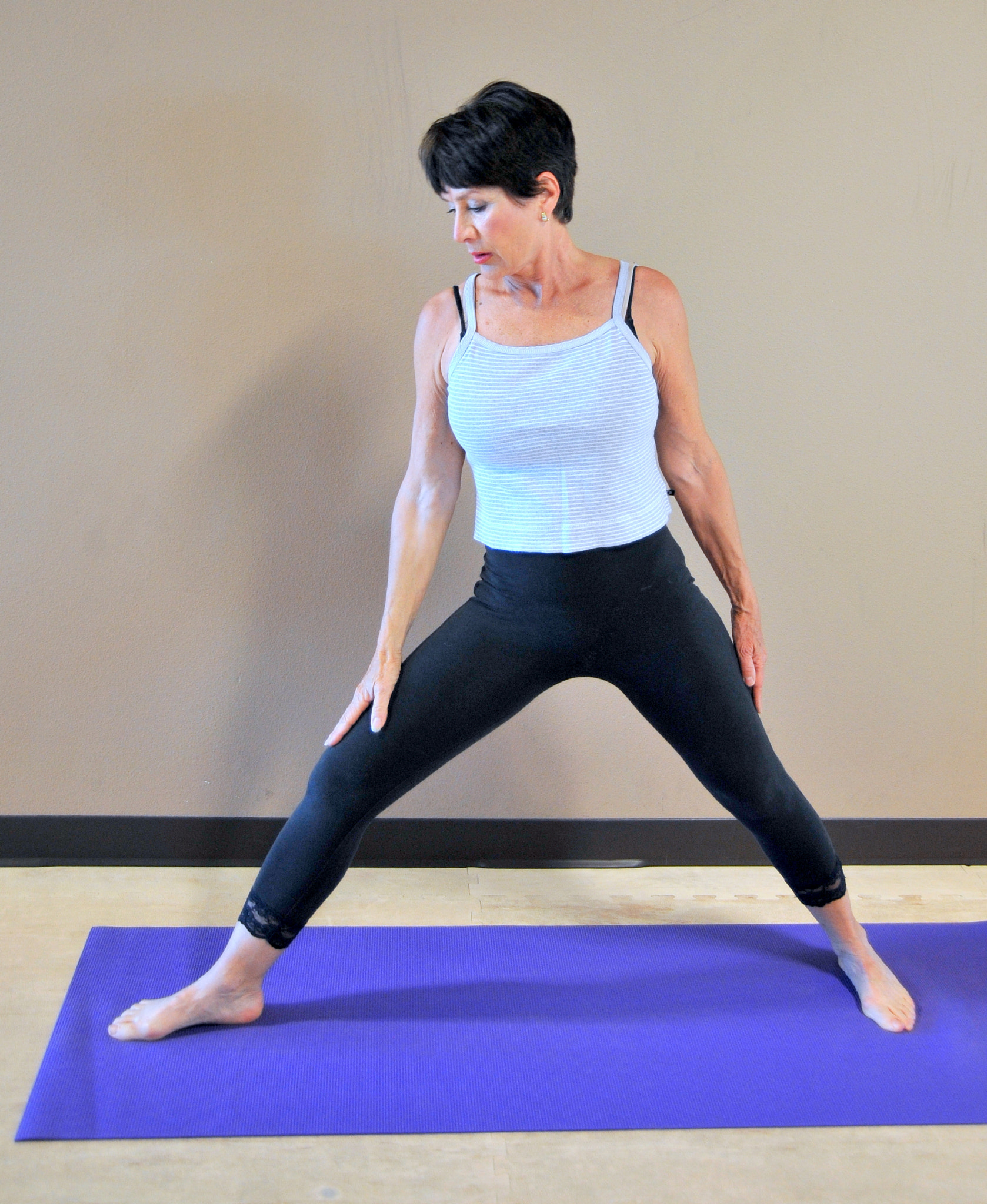 Nikon D3 sample photo. Yoga workout. photography