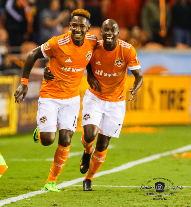 Canon EOS 7D Mark II + Canon EF 200mm F2.8L II USM sample photo. The home opener for the houston dynamo as they take on the 2016 mls champions seattle sounders fc... photography