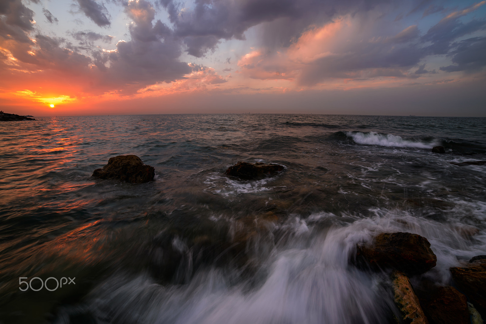 Samyang 14mm F2.8 ED AS IF UMC sample photo. Seascape photography