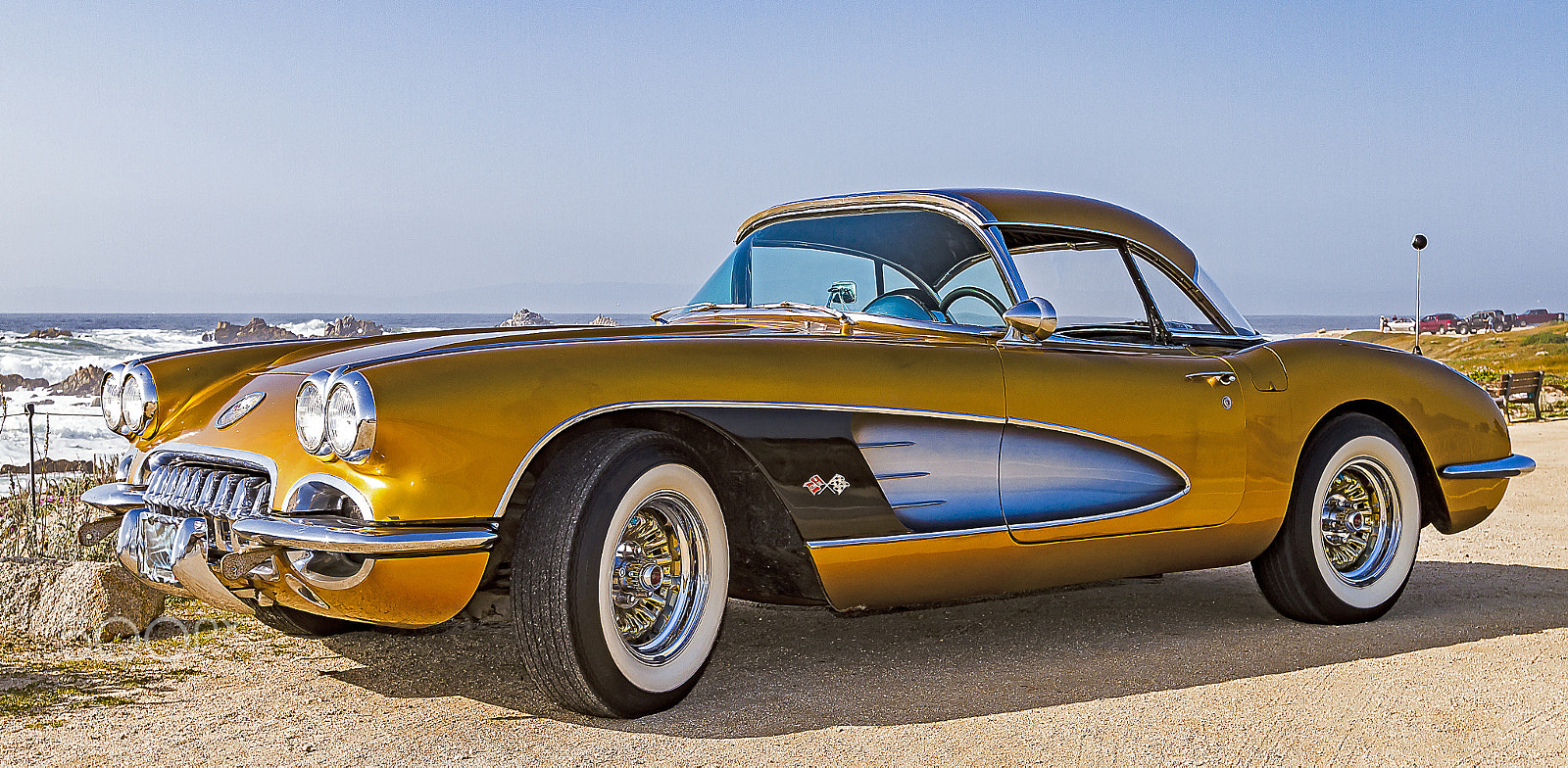 Canon EOS 7D + Canon EF 16-35mm F2.8L USM sample photo. Cool sports car, monterey, california photography