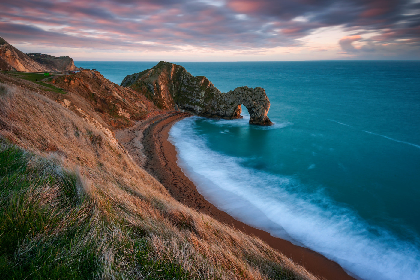 Nikon AF-S Nikkor 17-35mm F2.8D ED-IF sample photo. The jurassic coast durdle door photography