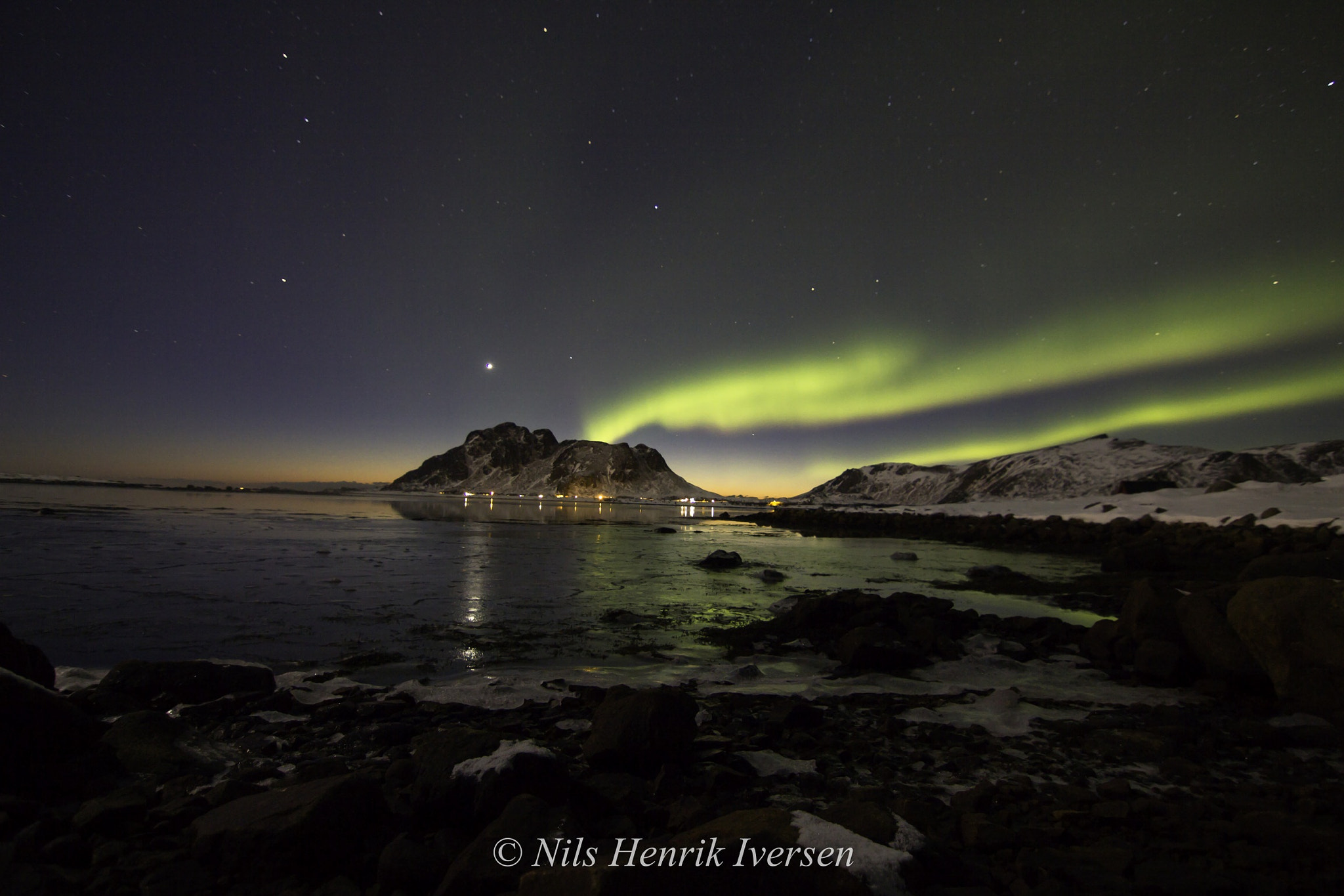 Canon EOS 550D (EOS Rebel T2i / EOS Kiss X4) sample photo. Northern light in vesterålen photography