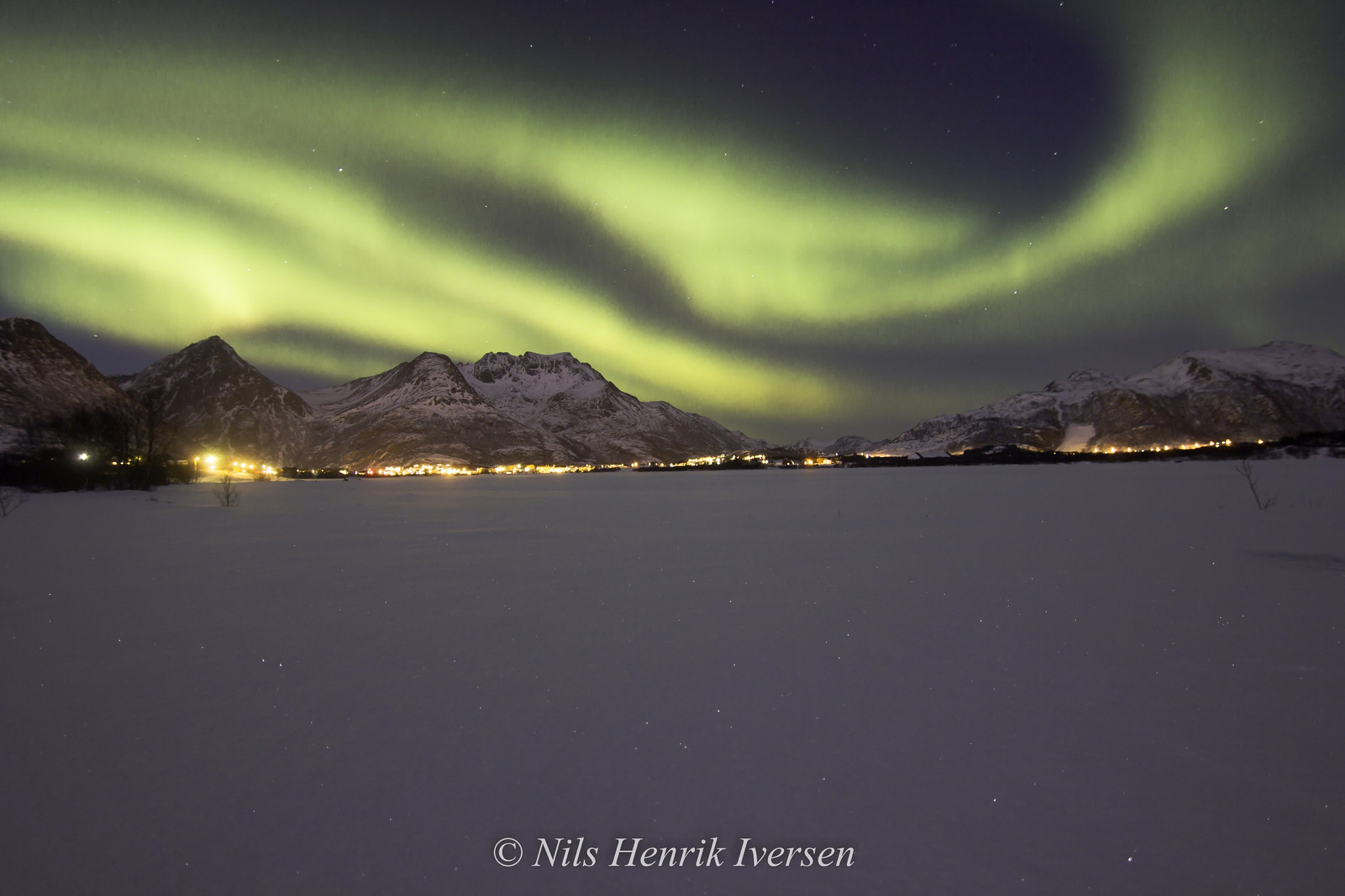 Canon EOS 550D (EOS Rebel T2i / EOS Kiss X4) sample photo. Northern light in vesterålen photography