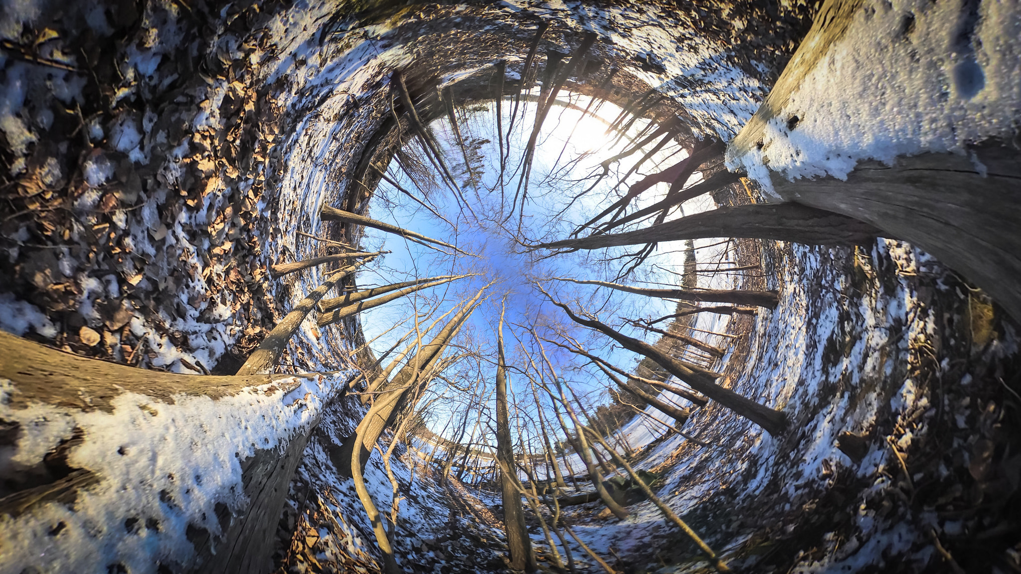 Nikon KeyMission 360 sample photo. Winter wonderland photography