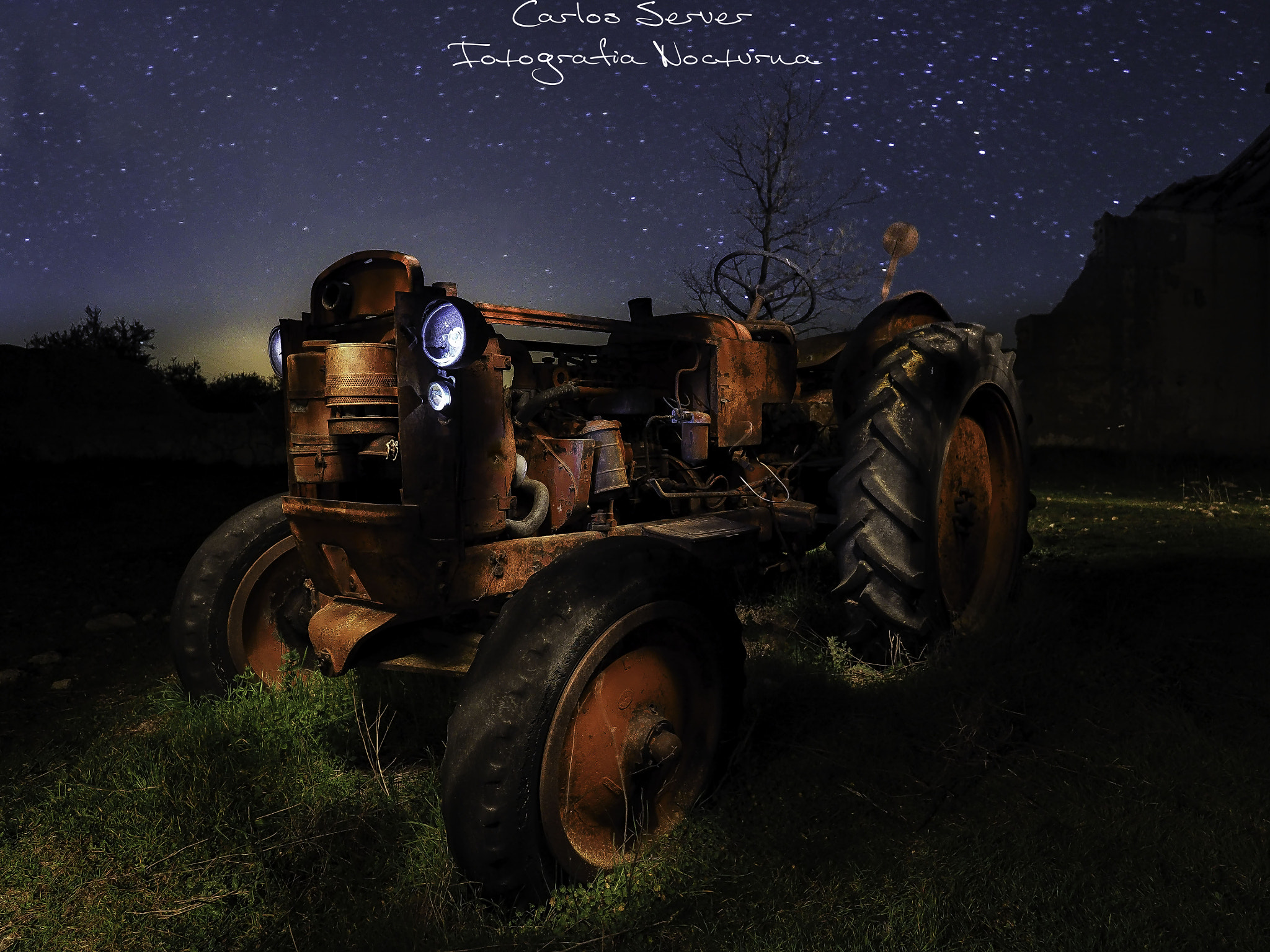 Olympus M.Zuiko Digital ED 7-14mm F2.8 PRO sample photo. The old tractor photography