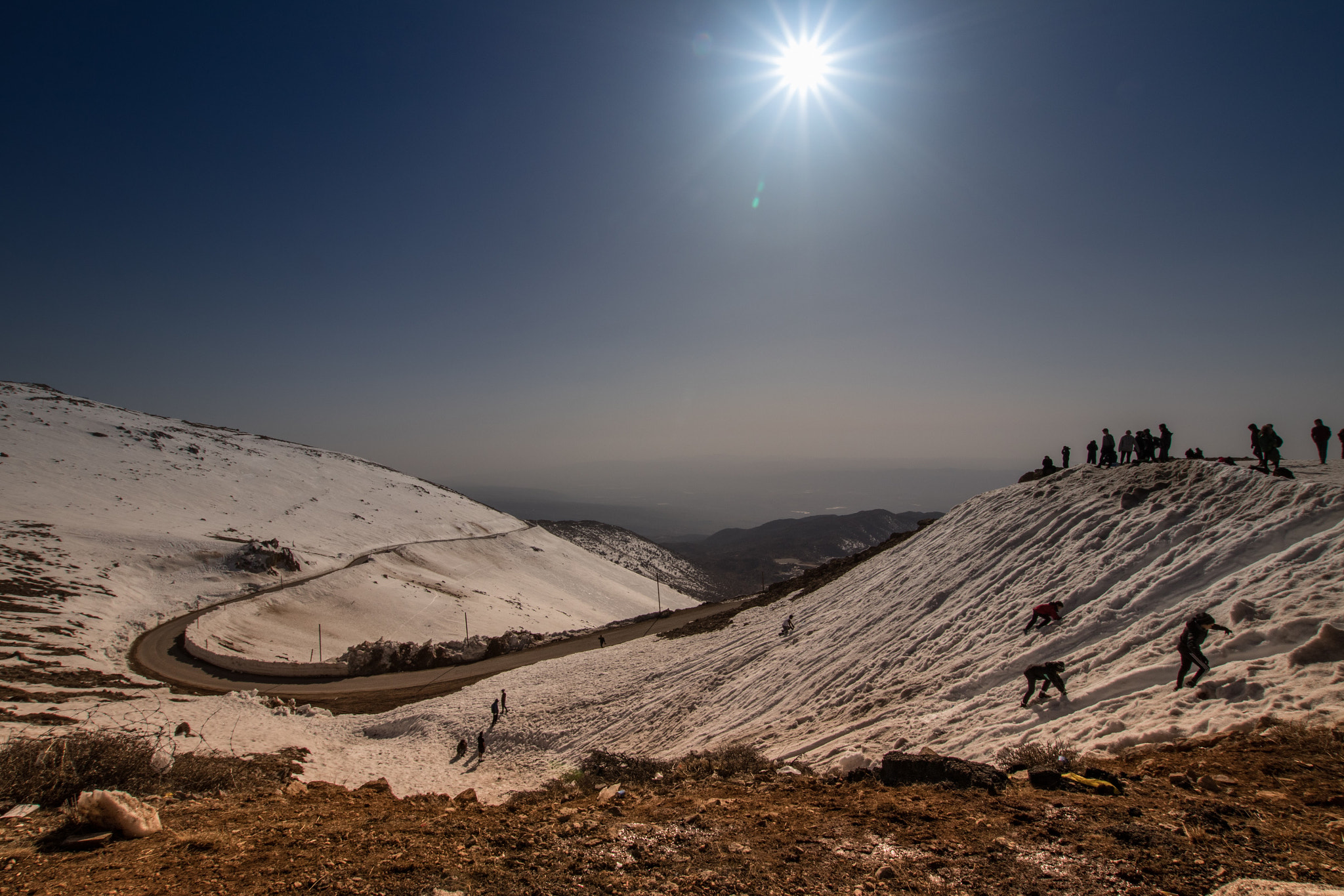 Sigma 10-20mm F3.5 EX DC HSM sample photo. Snowy desert photography