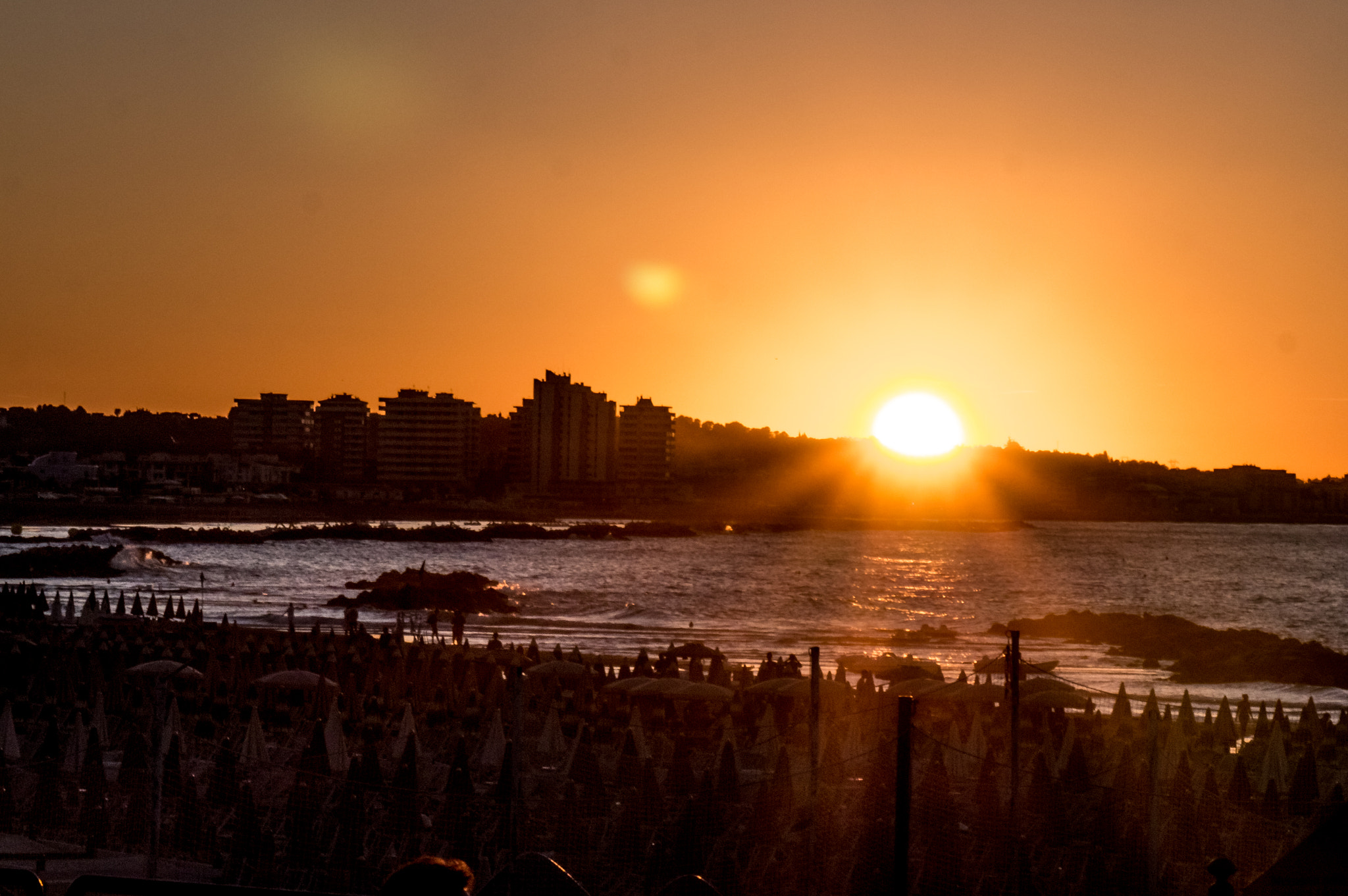 Panasonic Lumix DMC-G6 sample photo. Sunset from cattolica photography