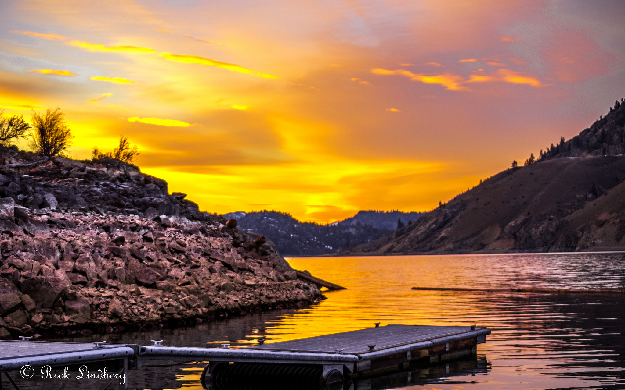 Pentax K-5 sample photo. Golden pond photography