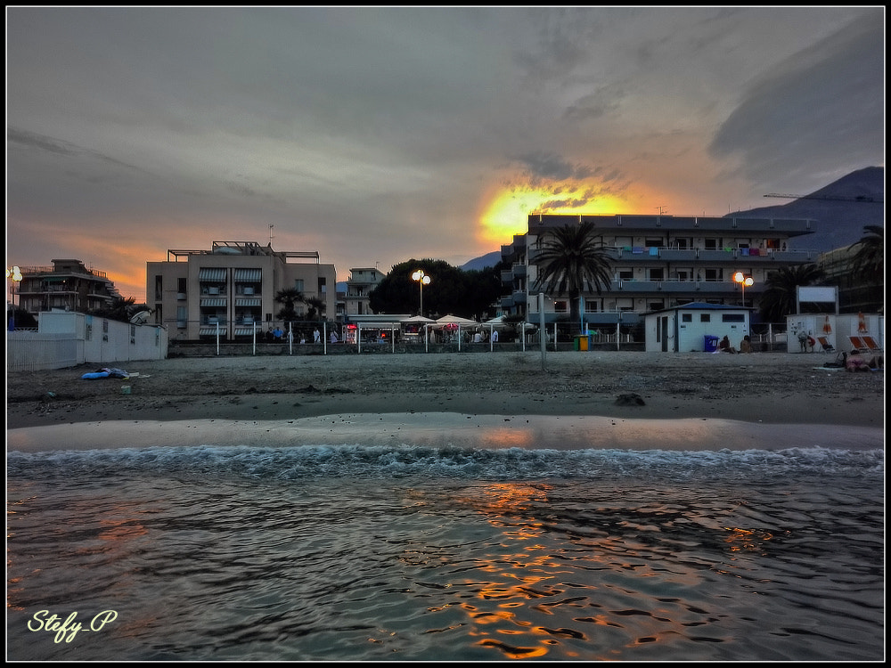 HUAWEI Cherry Mini sample photo. Sunset at the "acque basse" photography