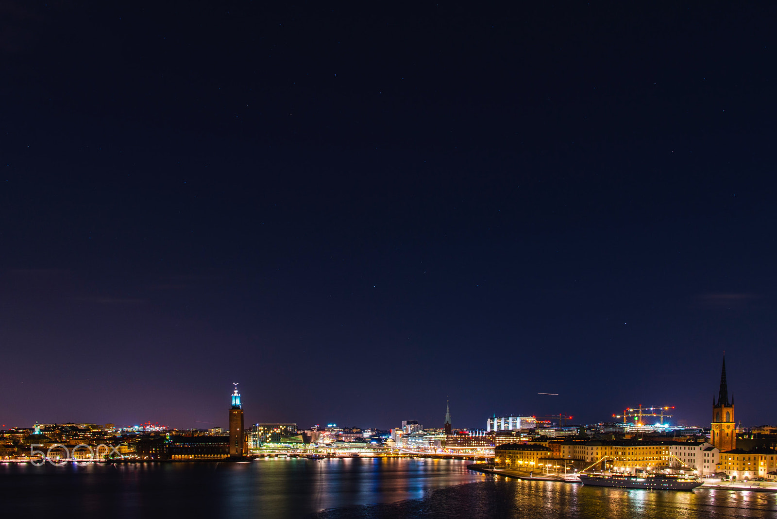 Nikon AF-S Nikkor 24-70mm F2.8E ED VR sample photo. Stockholm city hall in march photography
