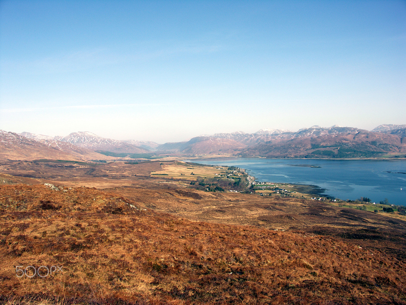 KONICA MINOLTA DiMAGE A200 sample photo. Above lochcarron photography