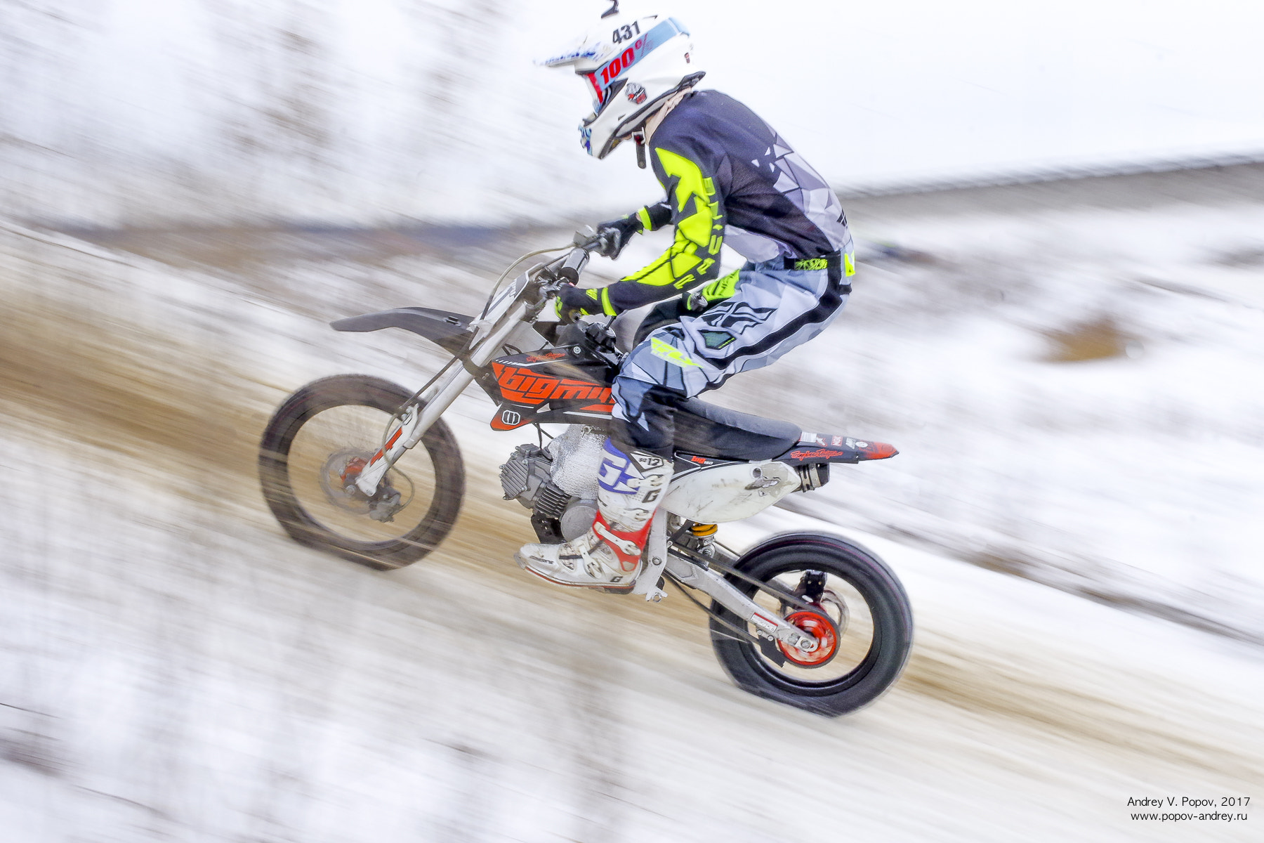 Pentax smc FA 31mm F1.8 AL Limited sample photo. Winter motocross #4 photography