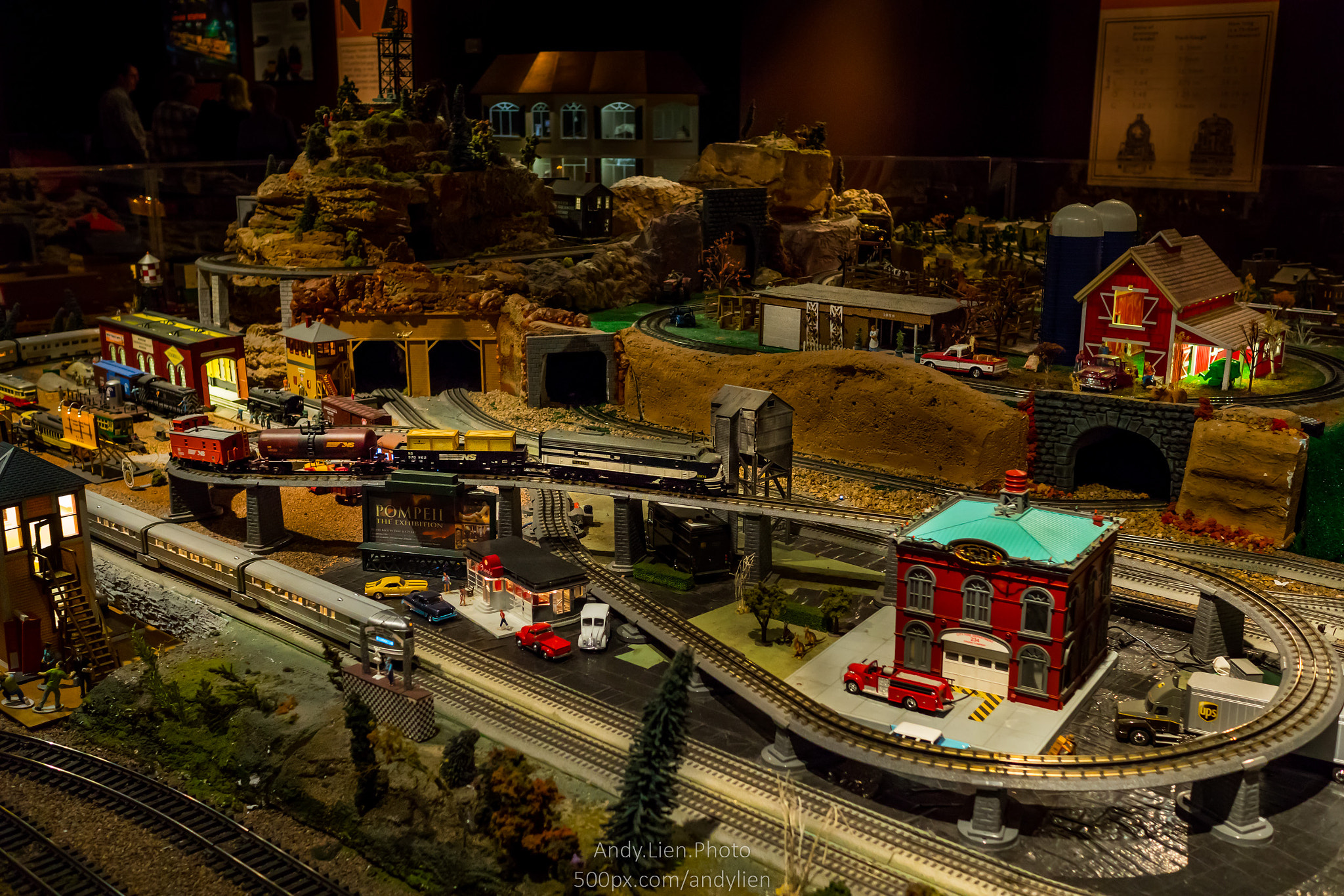 Sony Sonnar T* E 24mm F1.8 ZA sample photo. Model trains photography