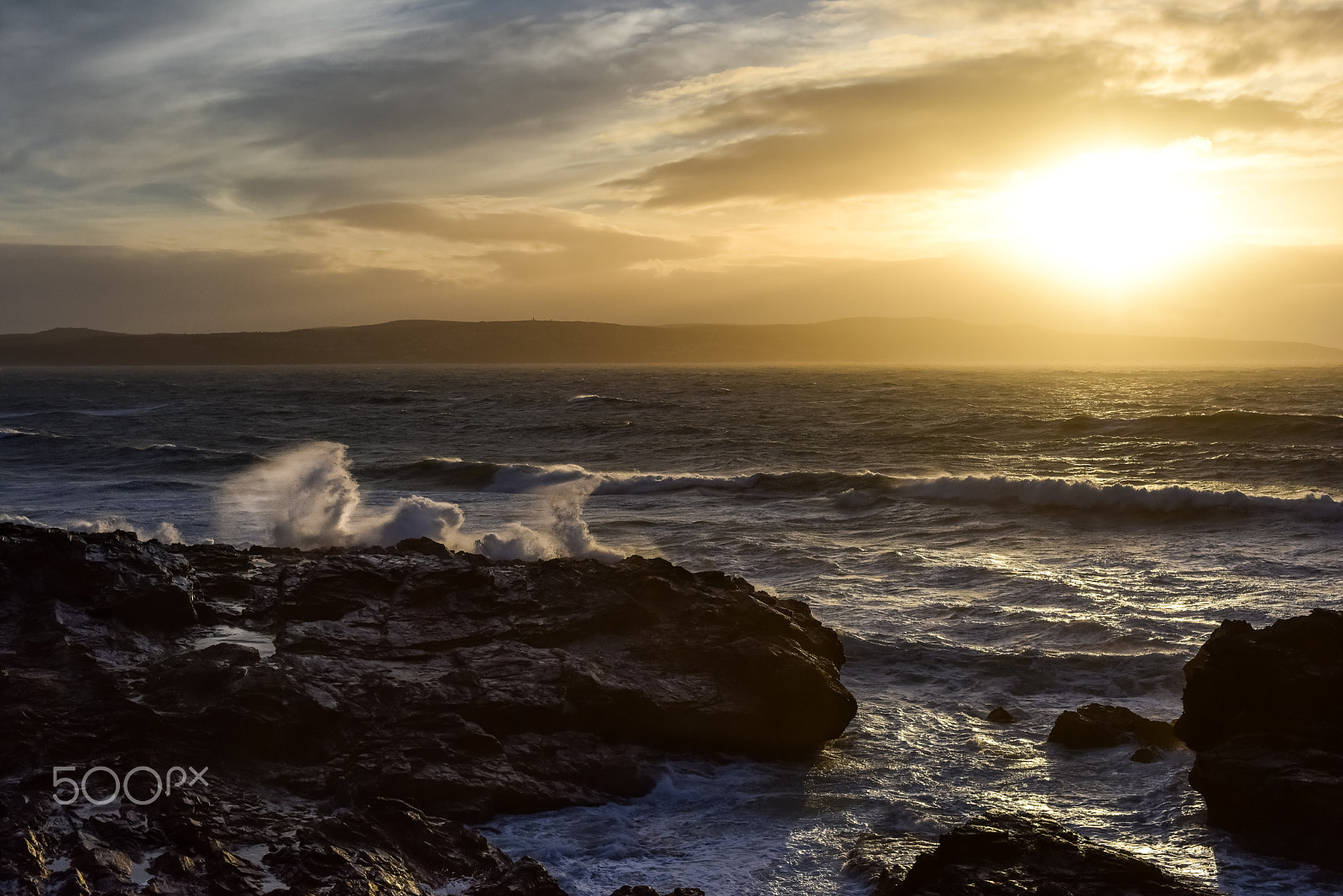 Nikon D810 + Nikon AF Nikkor 50mm F1.4D sample photo. Sunset after the storm photography