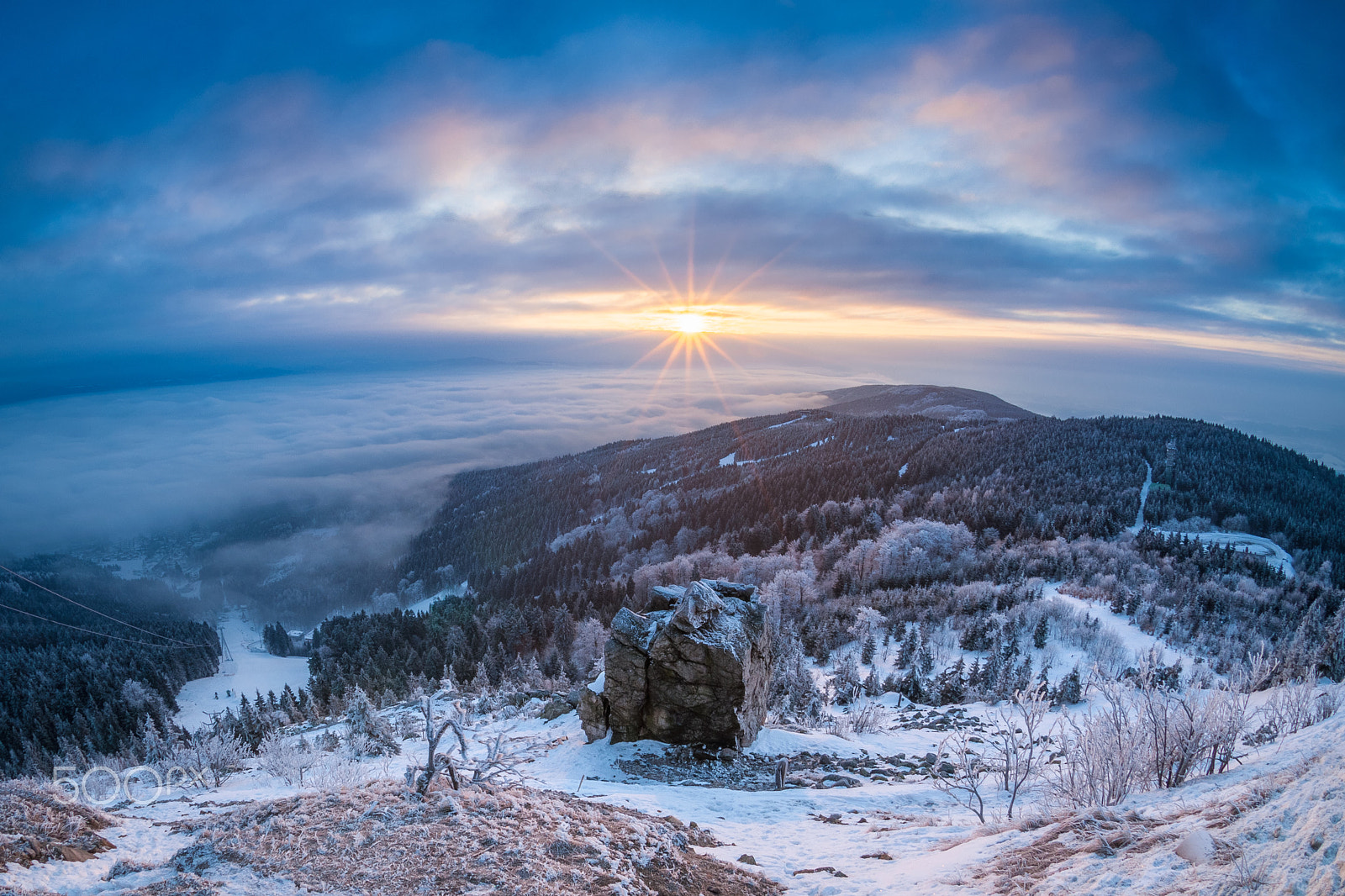 Nikon AF DX Fisheye-Nikkor 10.5mm F2.8G ED sample photo. Morning energy photography