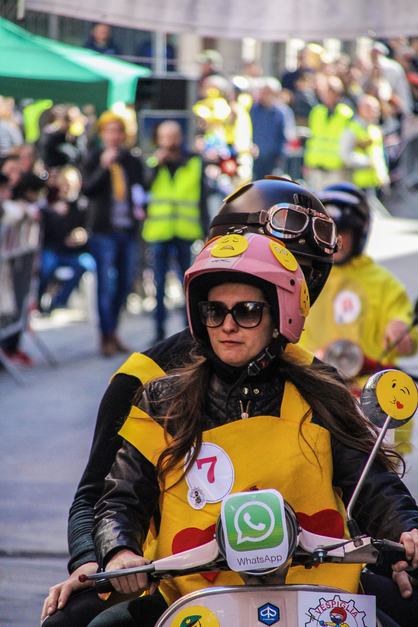 Canon TS-E 90mm F2.8 Tilt-Shift sample photo. La vespiglia è una corsa moderna della sartiglia,  ... photography