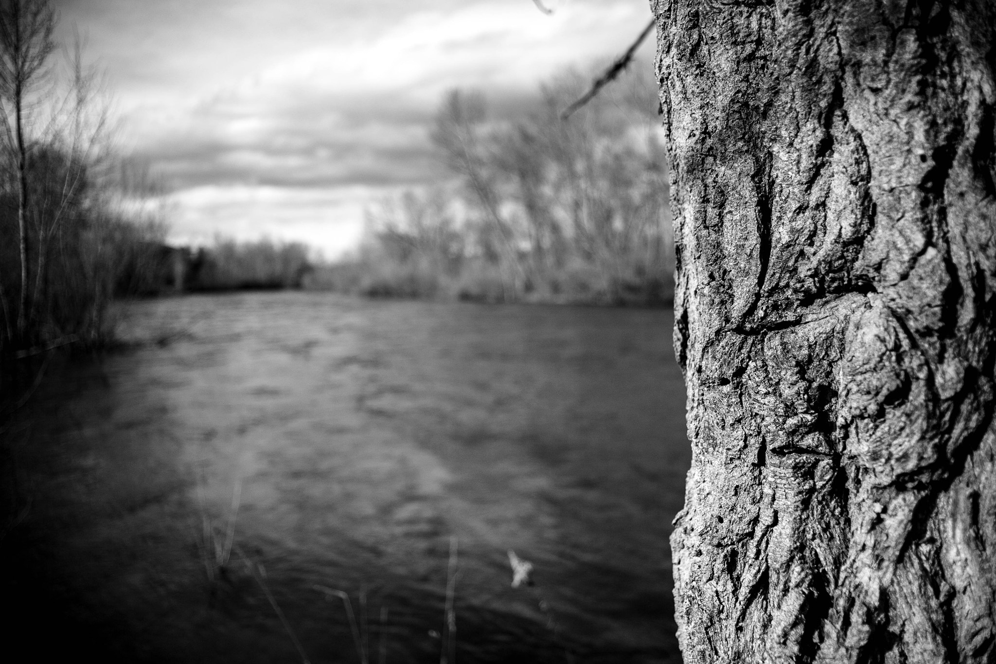 Canon EOS 5D + Canon EF 28-80mm f/3.5-5.6 sample photo. Snow melt river photography
