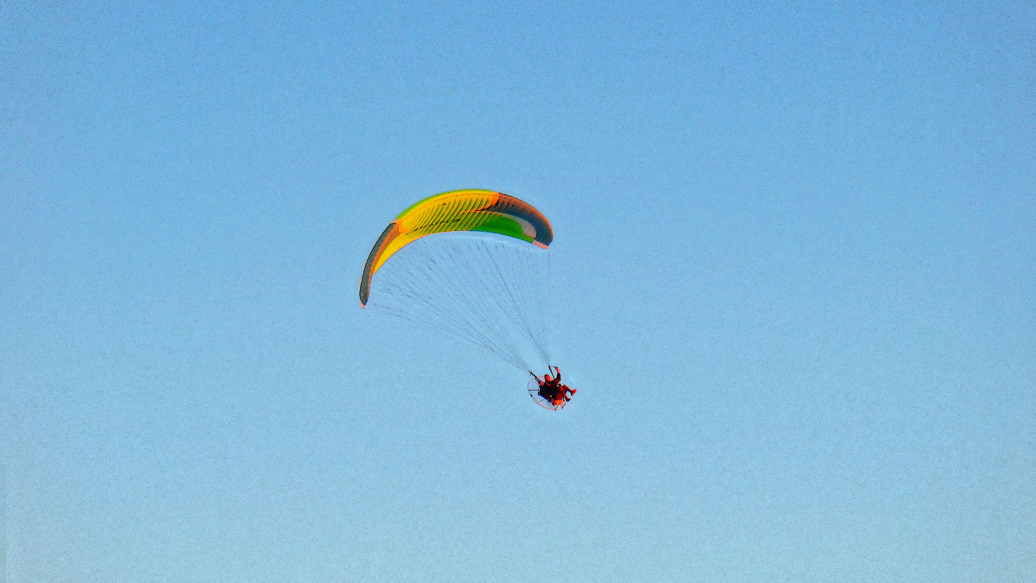 Sony DSC-TX20 sample photo. Paragliding 3 photography