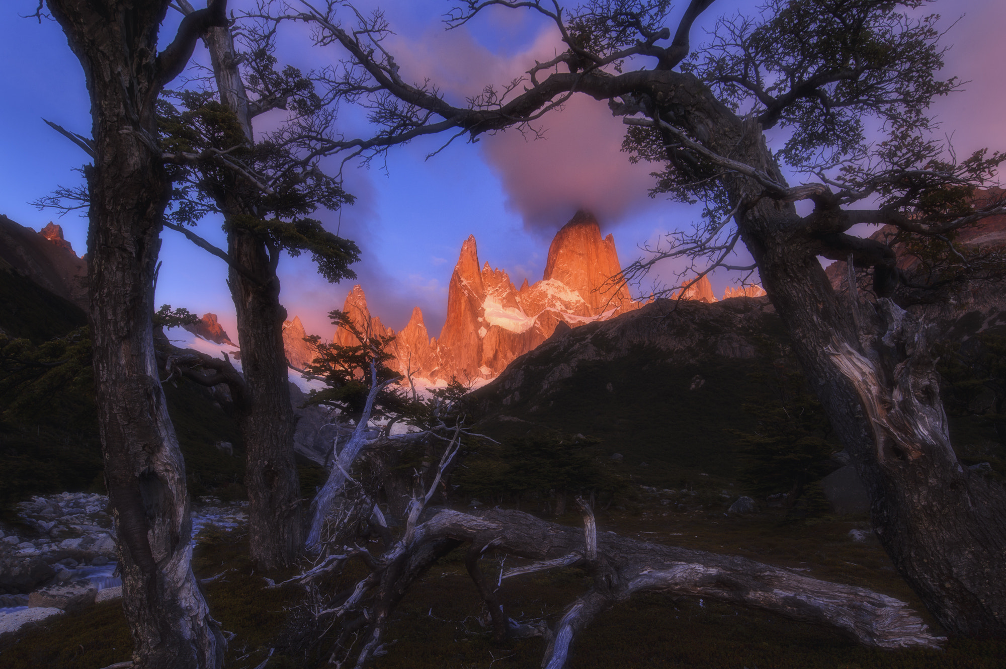 Canon EF 11-24mm F4L USM sample photo. Fire morning photography