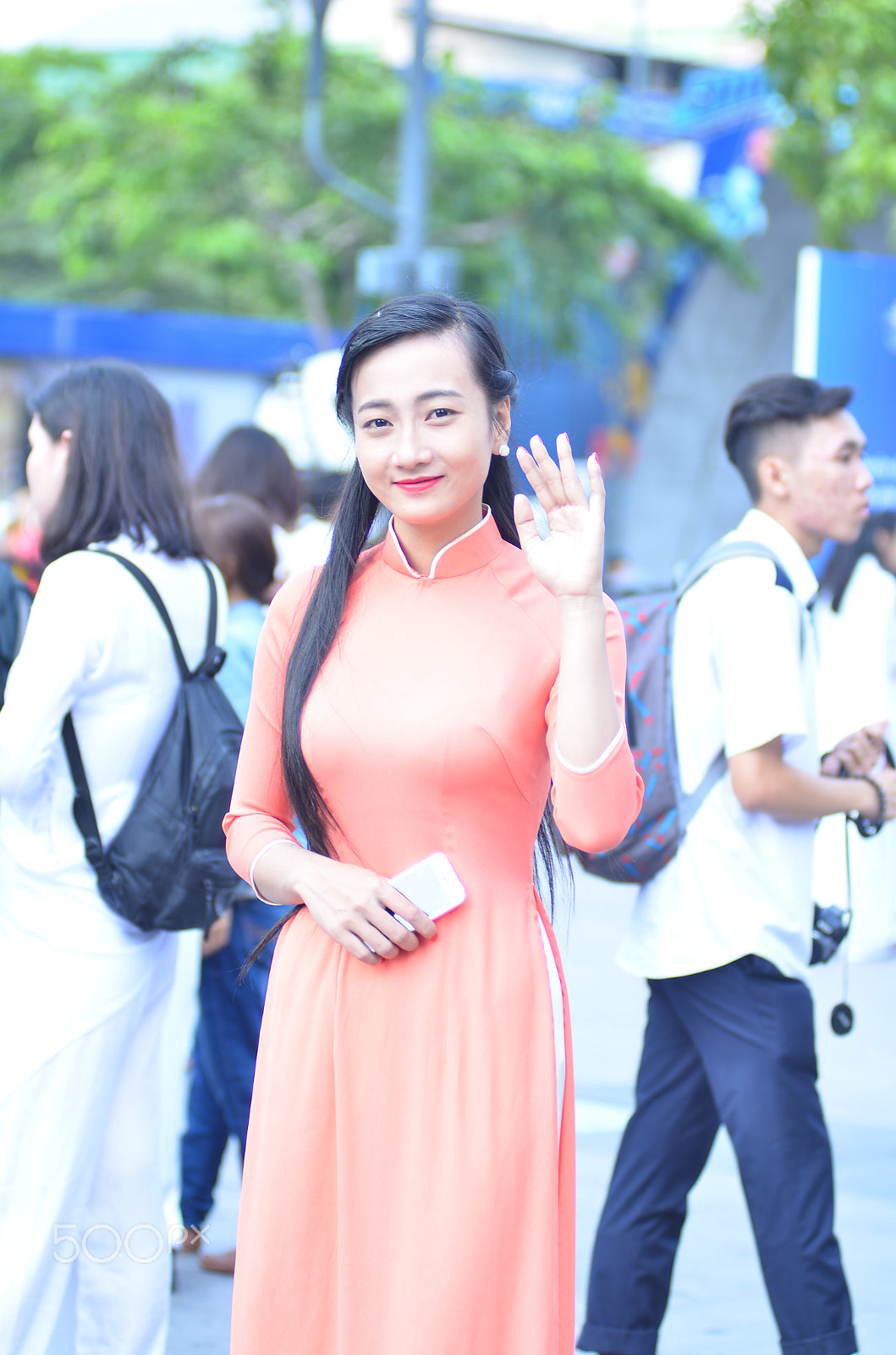 Nikon AF-Nikkor 80-200mm F2.8D ED sample photo. Áo dài 1 photography