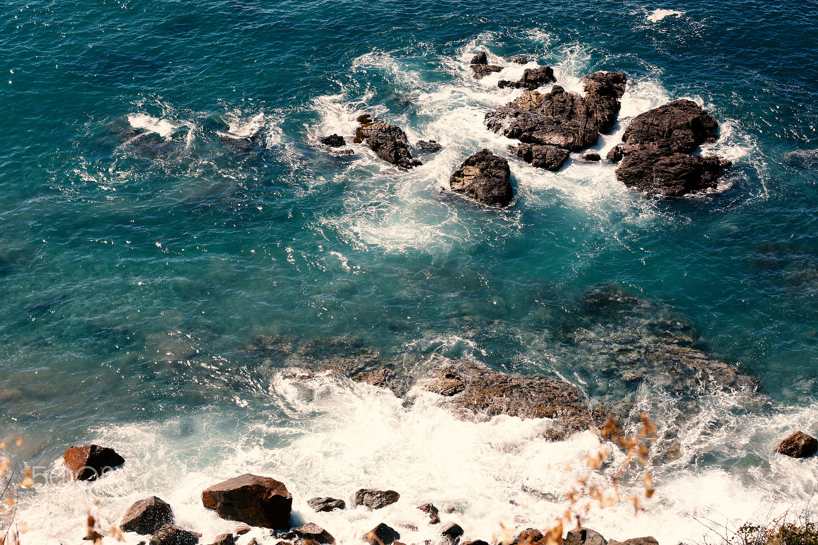 Canon EOS 450D (EOS Rebel XSi / EOS Kiss X2) sample photo. Rushed sea photography