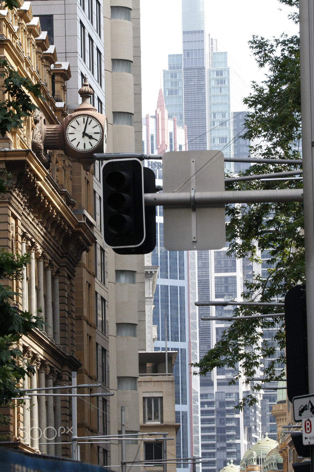 Tamron SP 150-600mm F5-6.3 Di VC USD sample photo. Sydney cbd with time photography