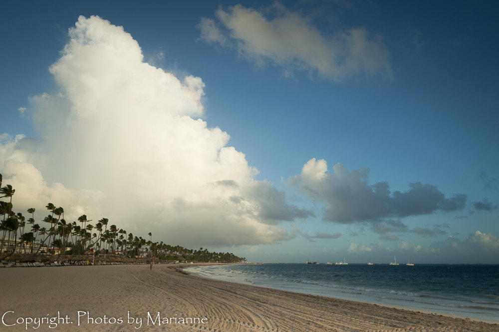 Nikon D3200 sample photo. Beach - punta cana photography