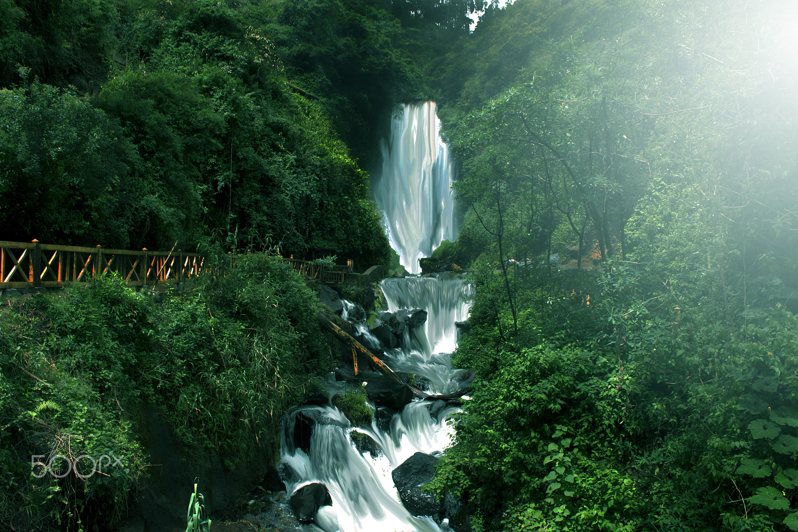 Canon EF-S 18-55mm F3.5-5.6 IS sample photo. Waterfalls photography