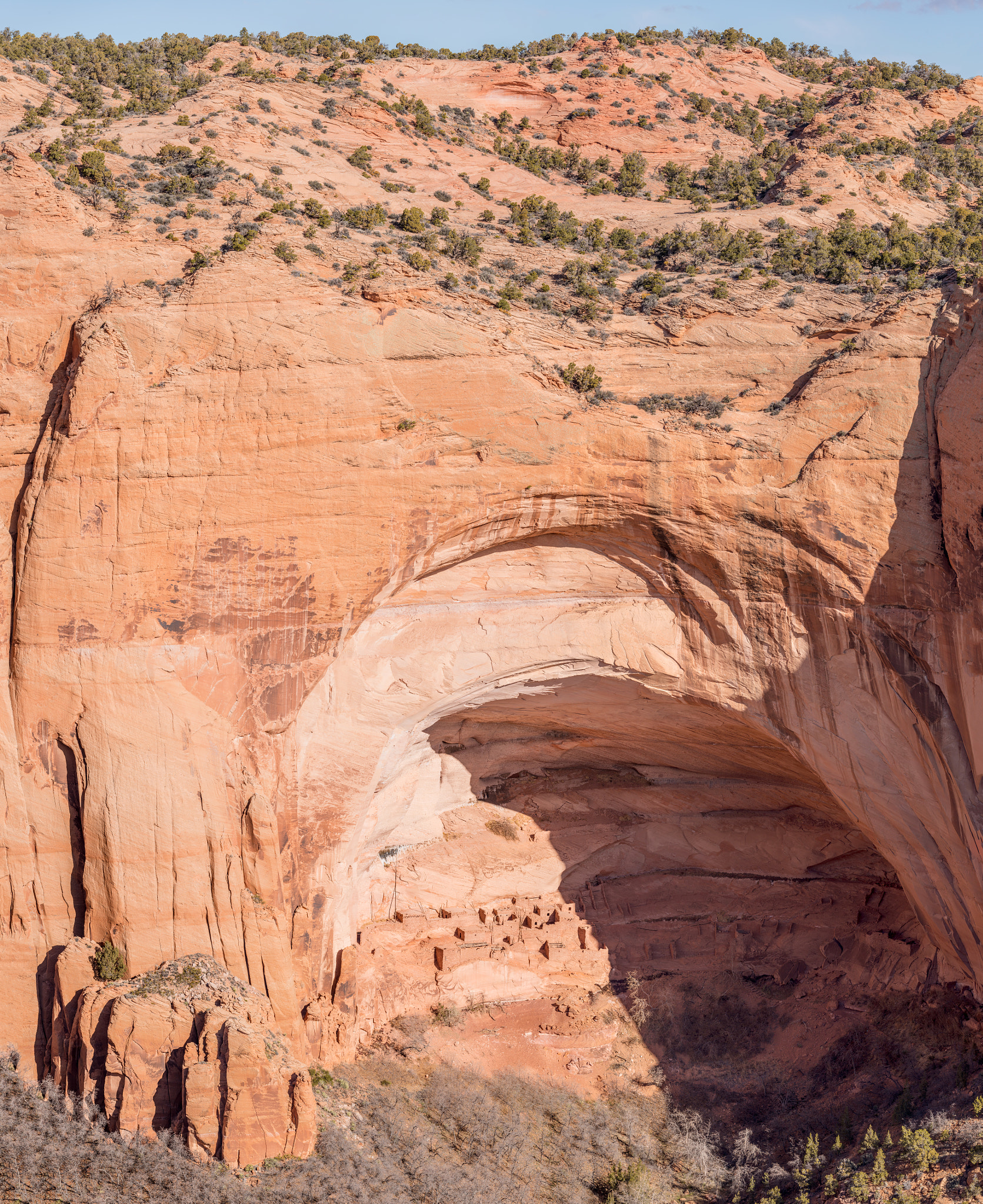 Nikon AF-S Nikkor 200-500mm F5.6E ED VR sample photo. Navajo monument photography
