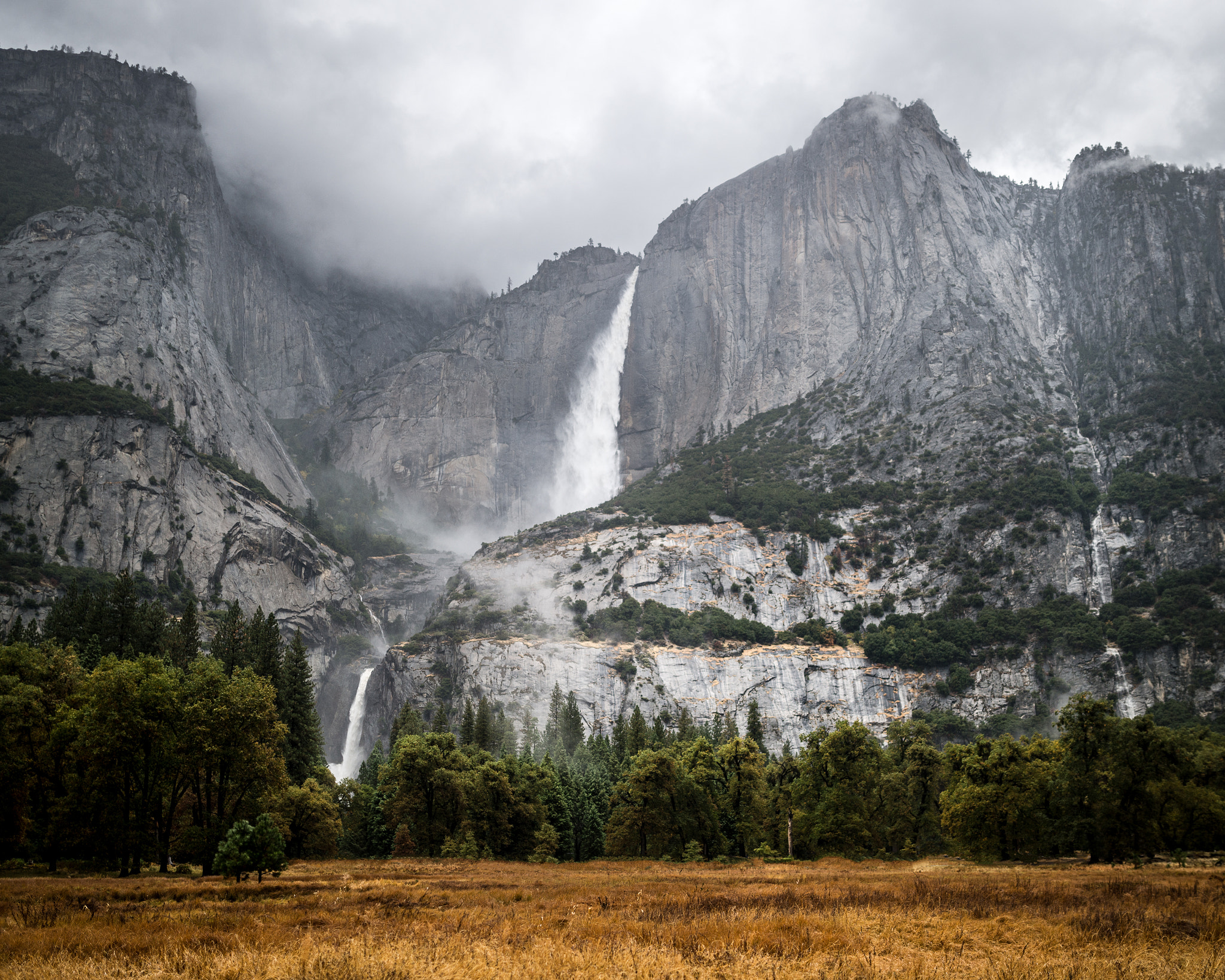 Nikon D4 + Sigma 35mm F1.4 DG HSM Art sample photo. Yosemite falls. yosemite. california. photography