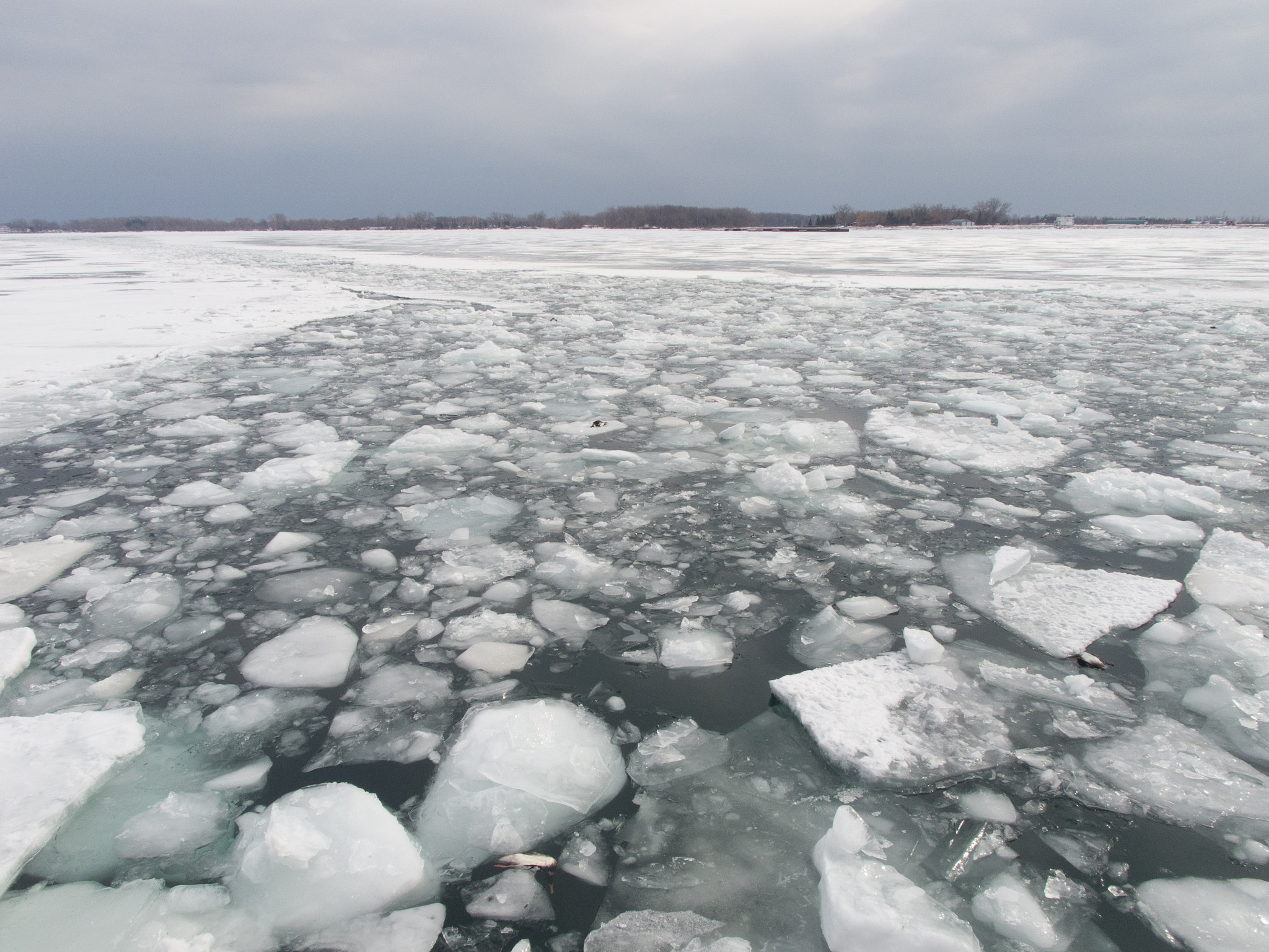 Samsung EX1 sample photo. Broken ice photography