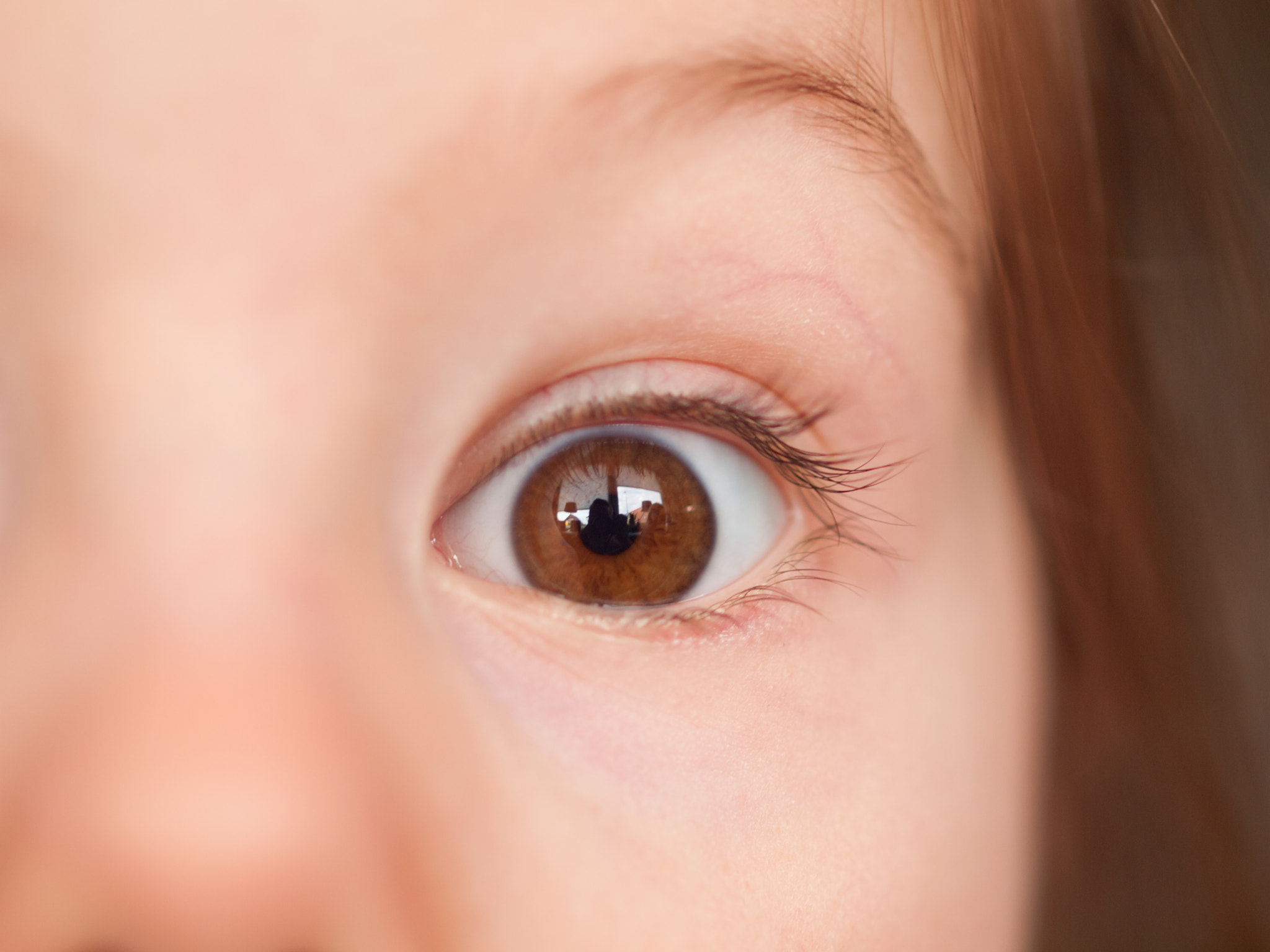 OLYMPUS 50mm Lens sample photo. Wide open eye photography