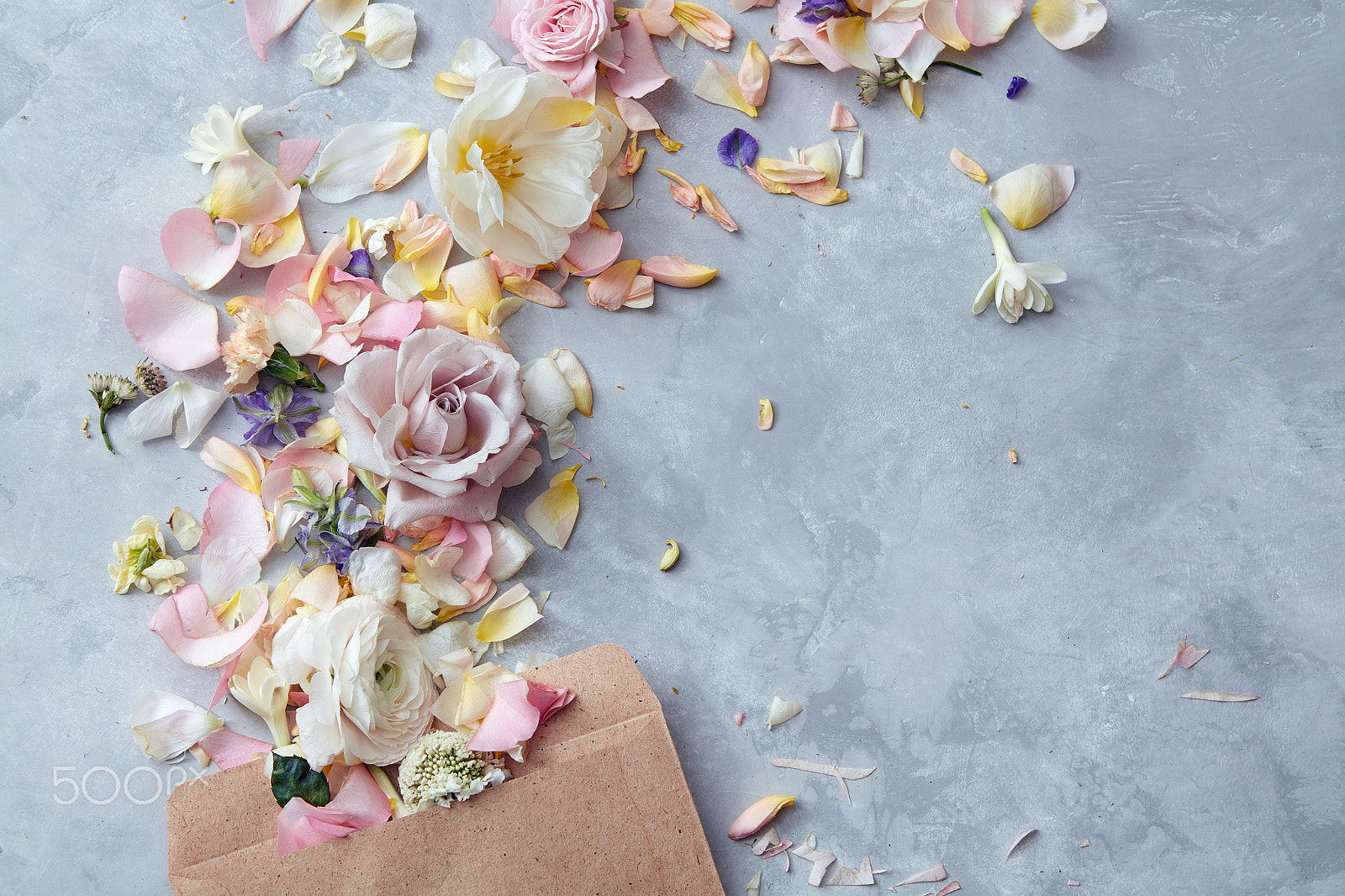 Canon EF 24-70mm F2.8L USM sample photo. Flowers in envelope photography