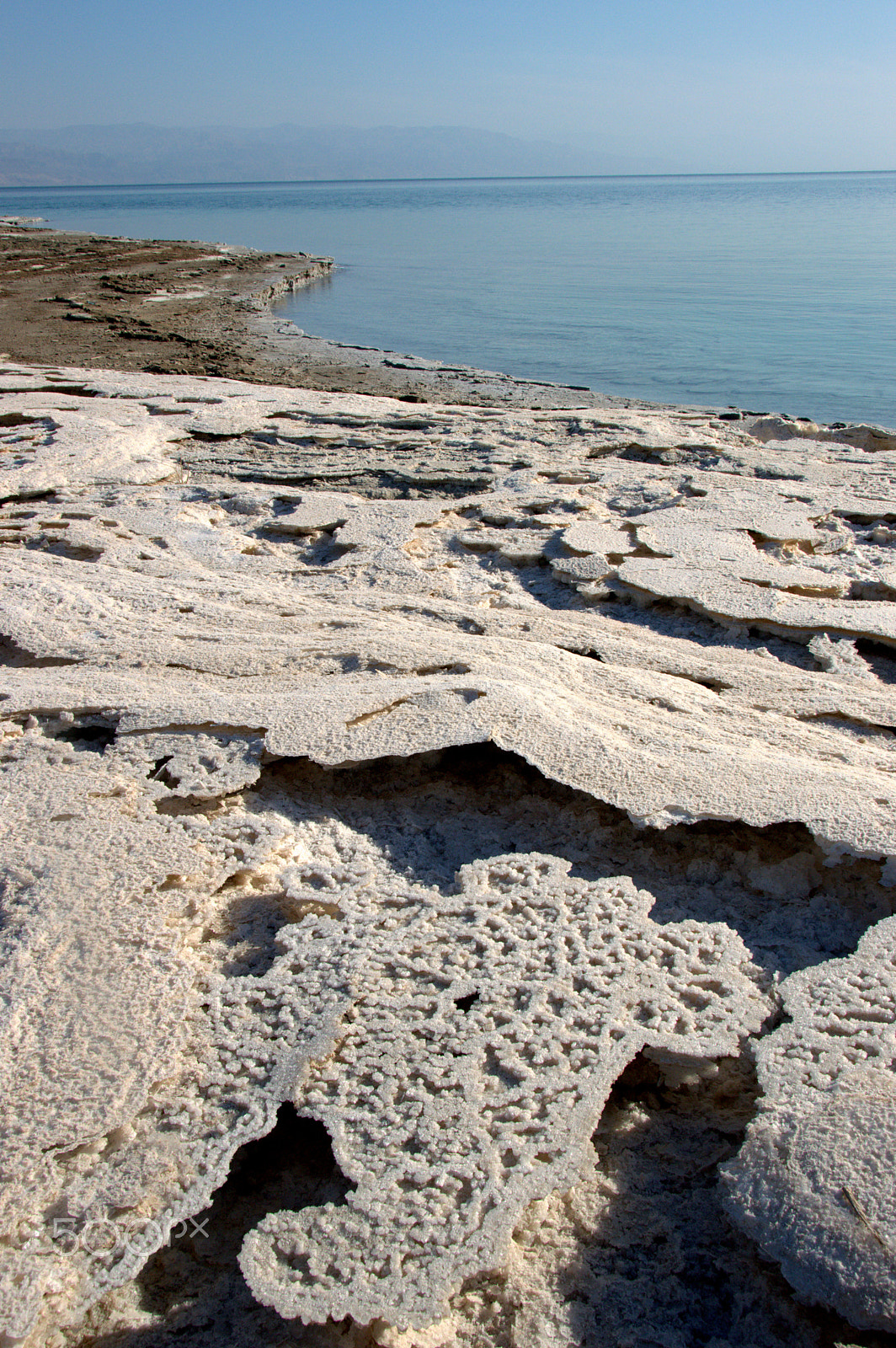 Nikon D3200 sample photo. Art in salt layers at dead sea photography