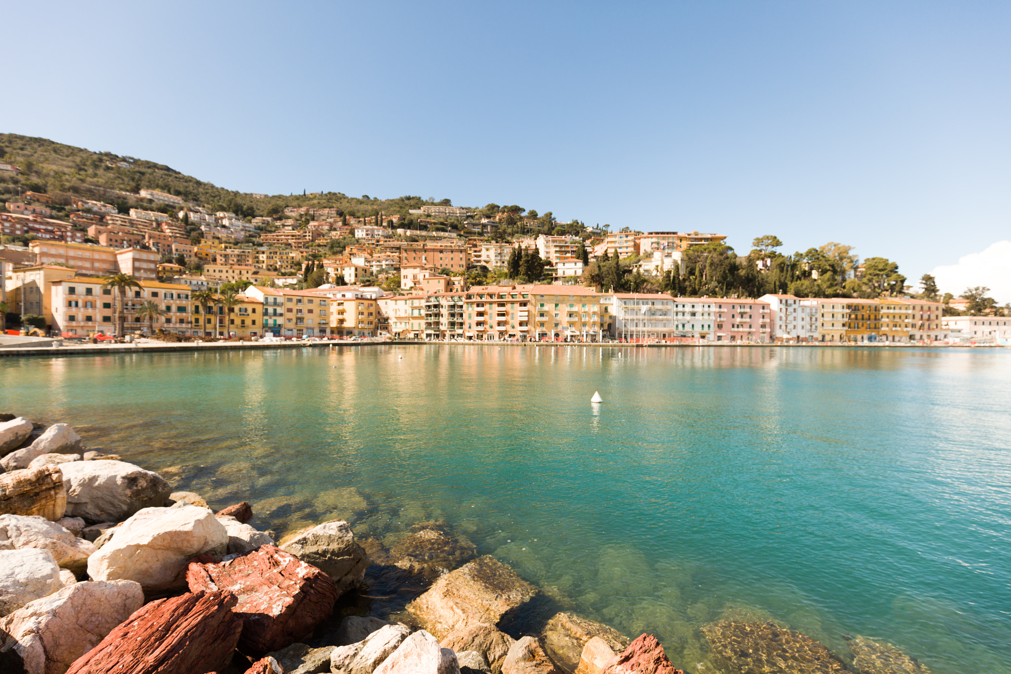 Canon EF 16-35mm F4L IS USM sample photo. Porto santo stefano on march photography