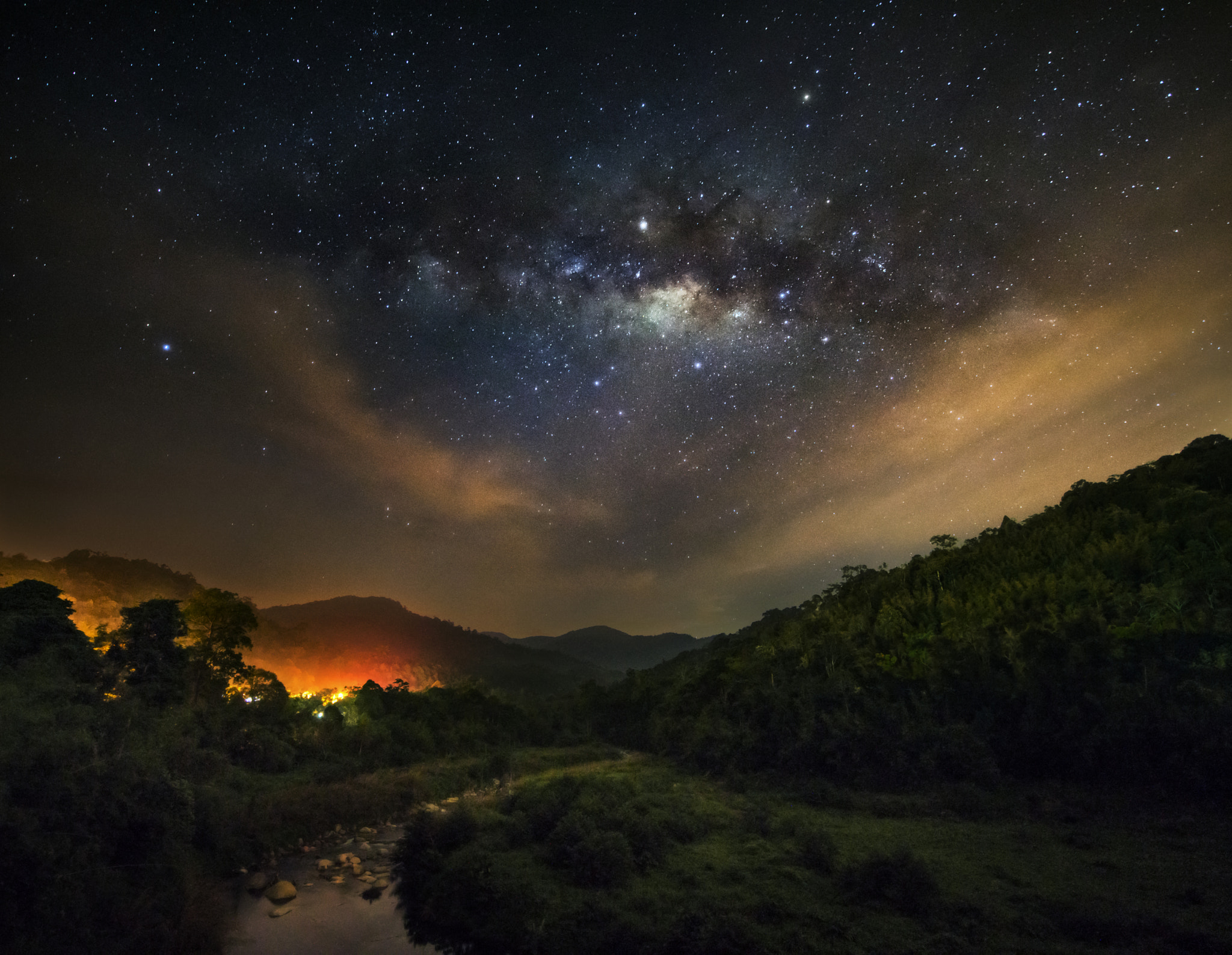 Samyang 14mm F2.8 ED AS IF UMC sample photo. Malaysia milky way 宇宙之眼 photography