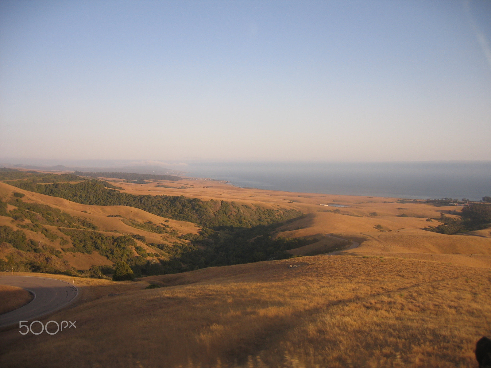 Canon POWERSHOT S500 sample photo. Northern california coast by hearst castle photography