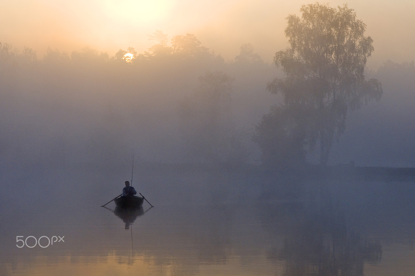 Nikon D300 sample photo. Fisherman early in the morning photography