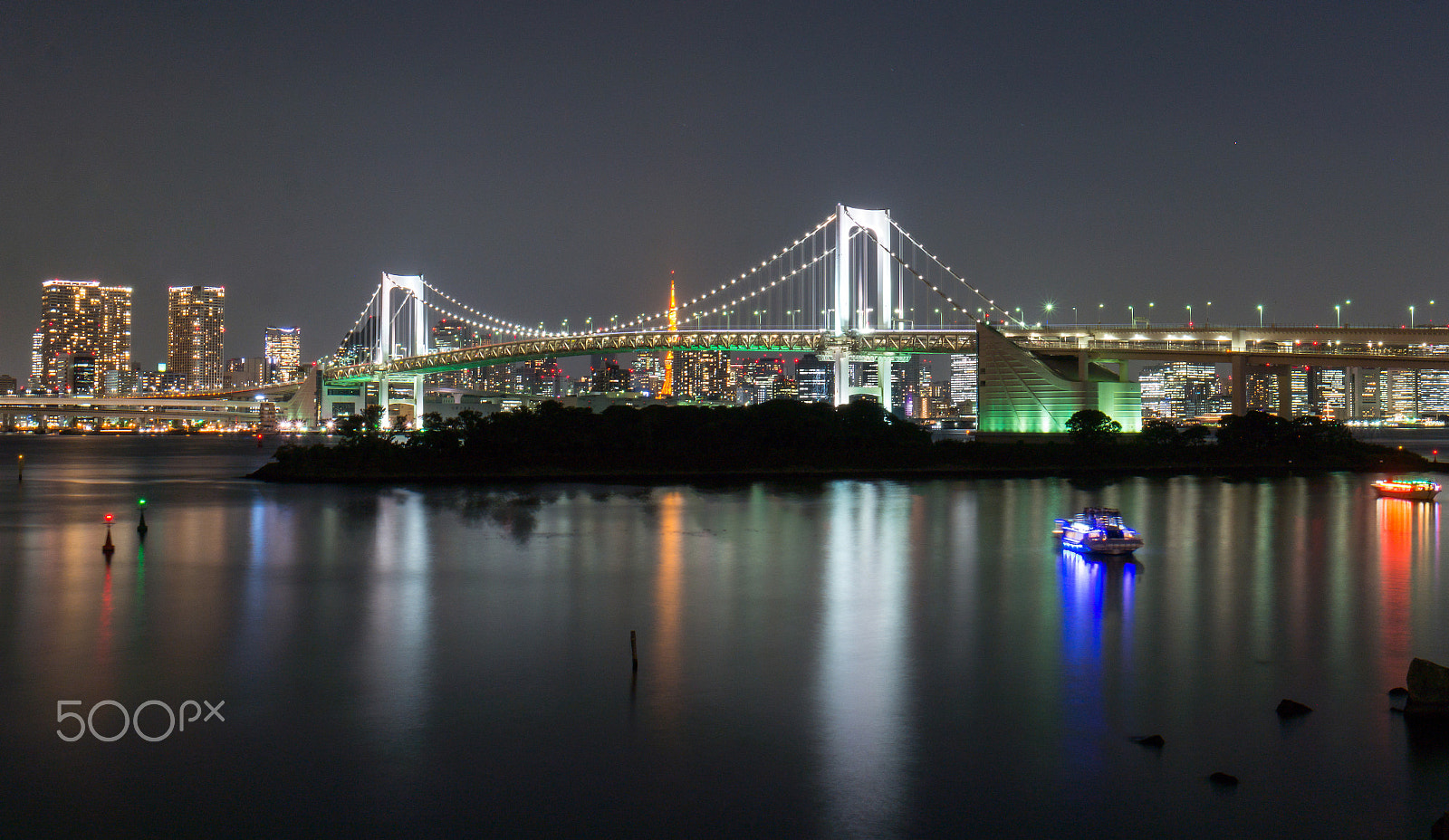 Samsung NX300 + Samsung NX 18-55mm F3.5-5.6 OIS sample photo. Rainbow bridge photography