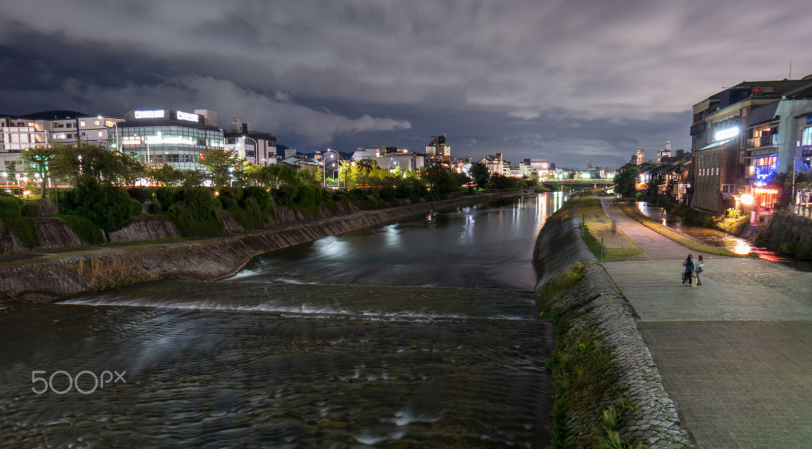 Samsung NX300 + Samsung NX 18-55mm F3.5-5.6 OIS sample photo. Le luci di kyoto photography