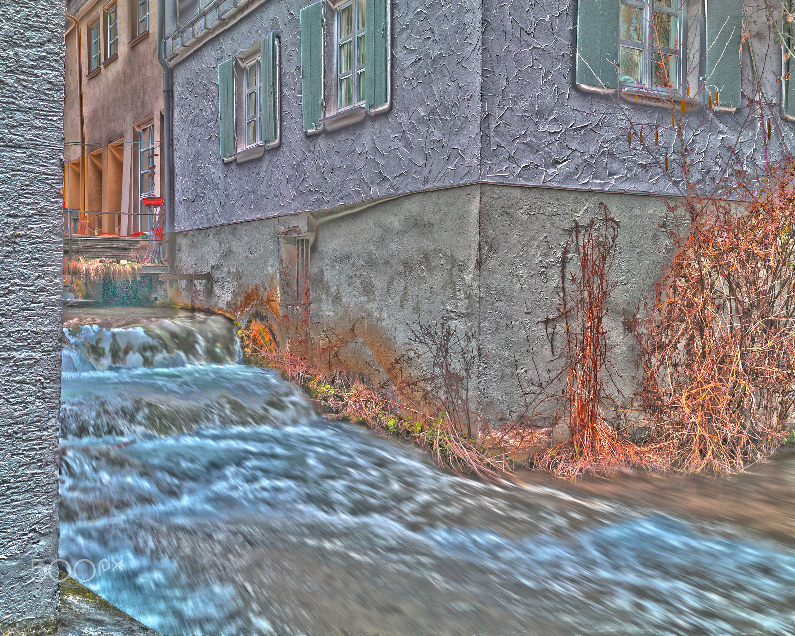 Panasonic Lumix DMC-G3 sample photo. River blau ulm ( fischerviertel ) photography