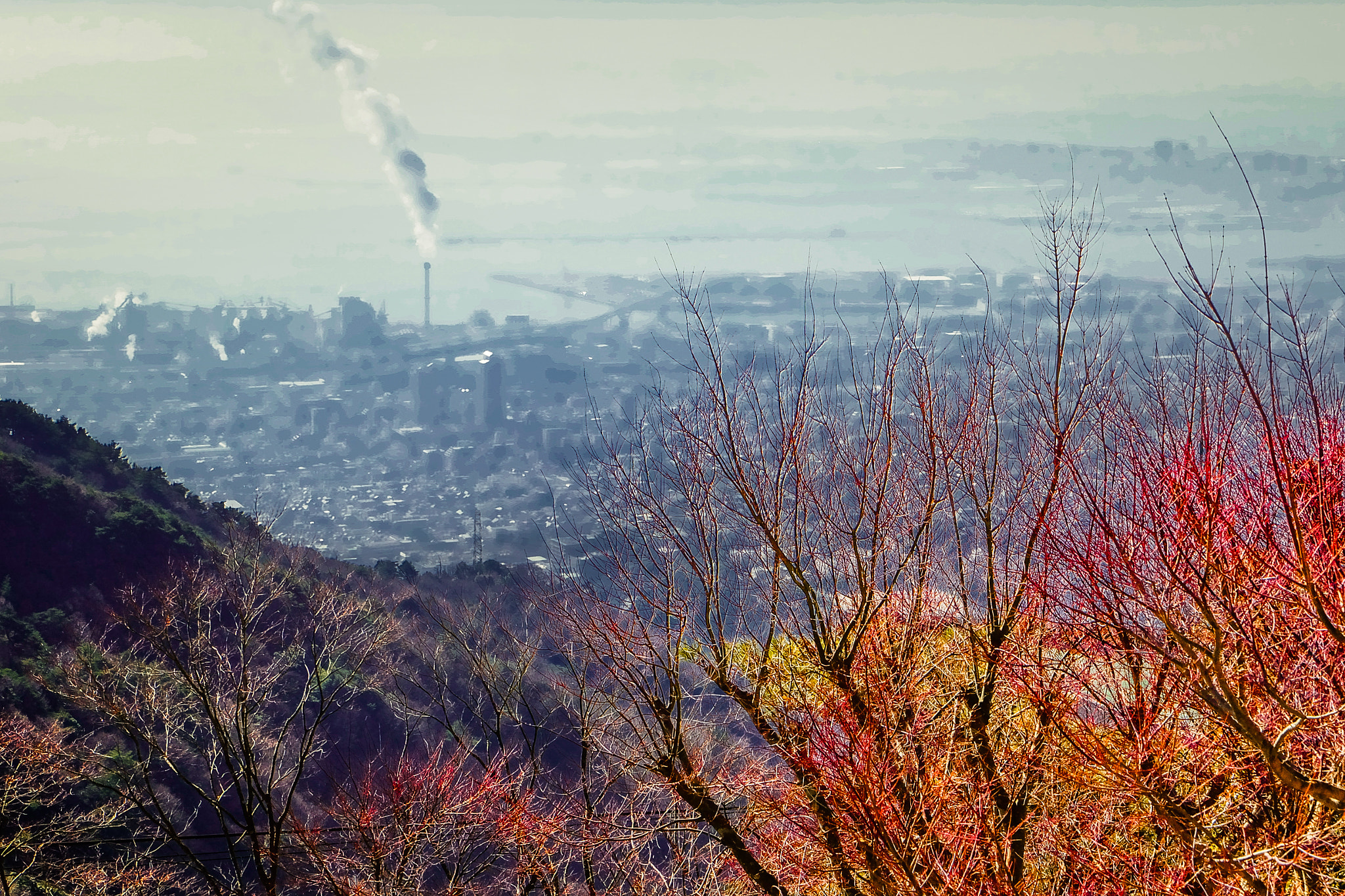 Fujifilm XC 16-50mm F3.5-5.6 OIS sample photo. The hot city photography