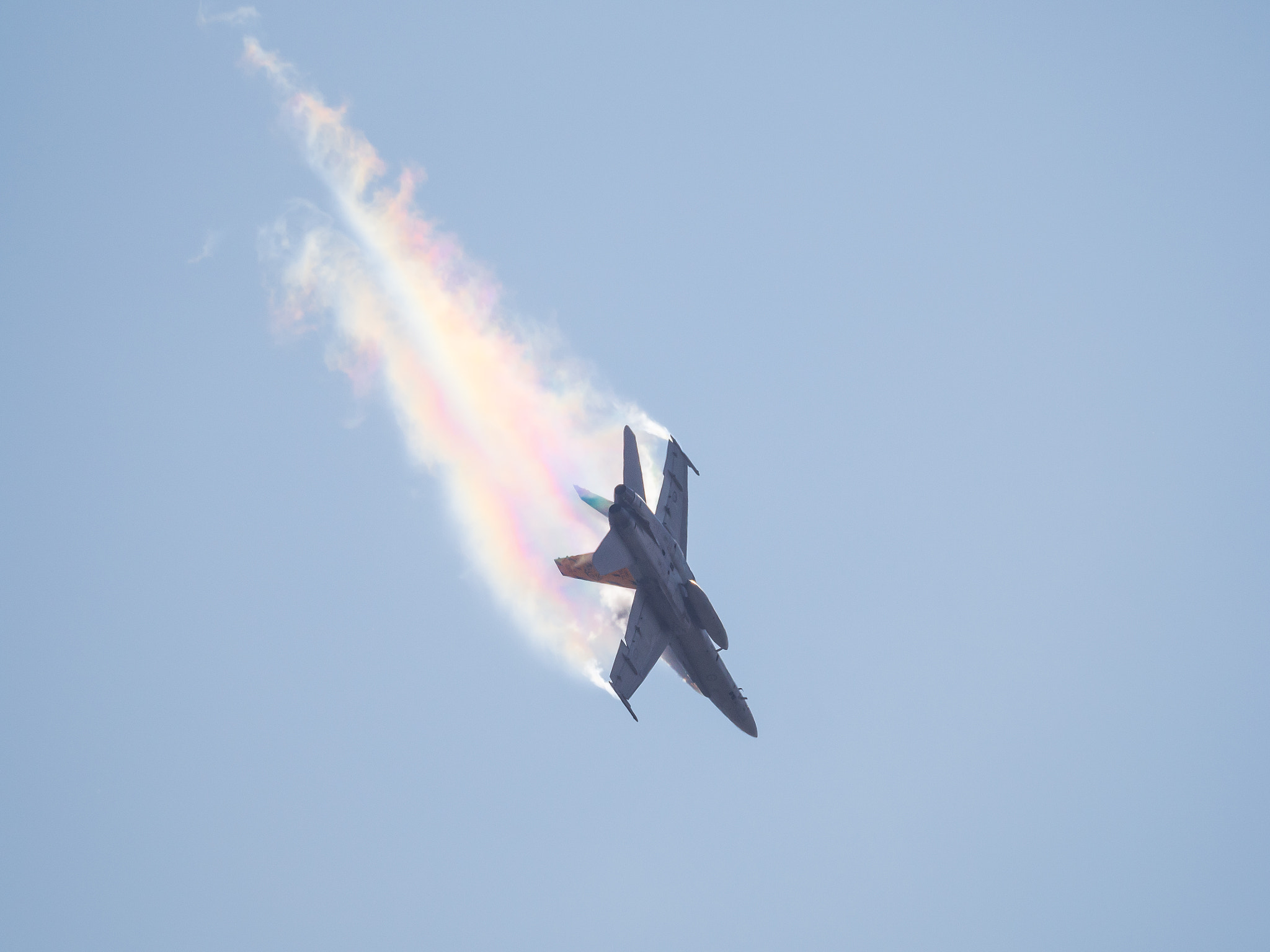Olympus OM-D E-M10 II sample photo. Rainbow trails photography